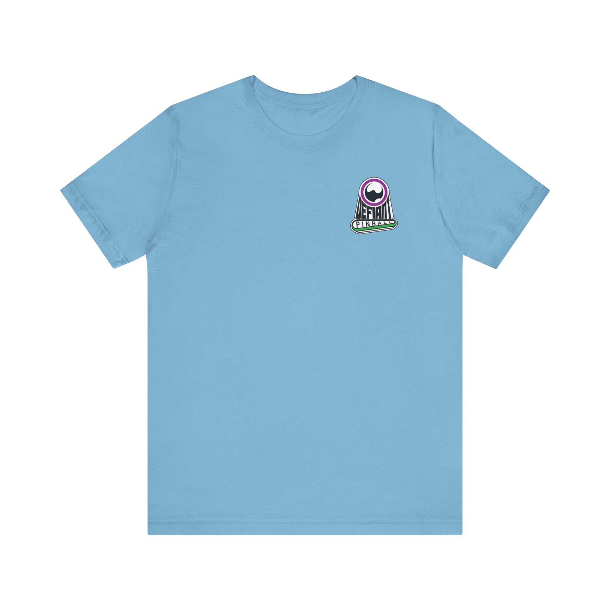 PIN - BASHER - Front & Back Print  Unisex Jersey Short Sleeve Tee