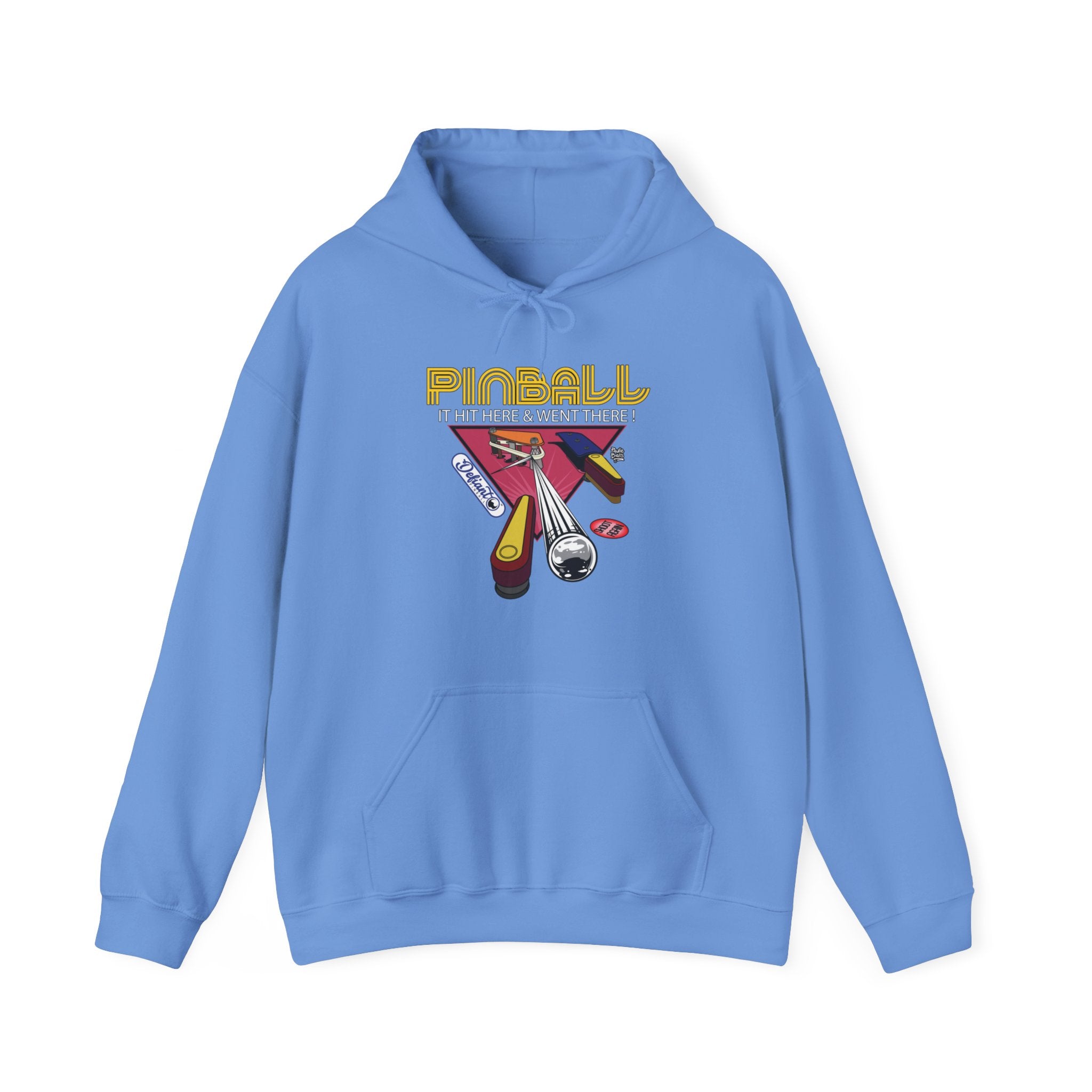 IT HIT HERE & WENT THERE - Unisex Heavy Blend™ Hooded Sweatshirt