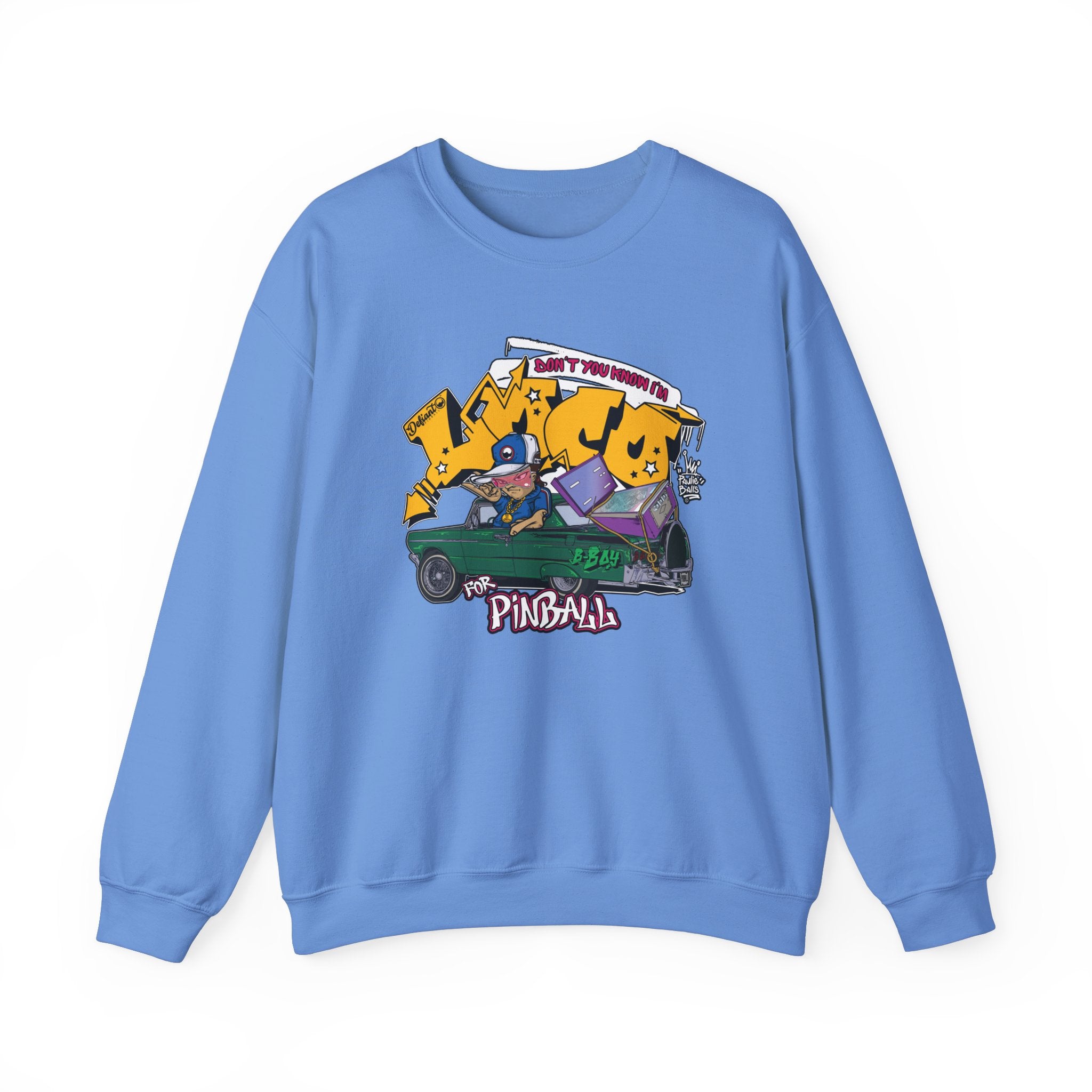 LOCO FOR PINBALL - Unisex Heavy Blend™ Crewneck Sweatshirt Jumper