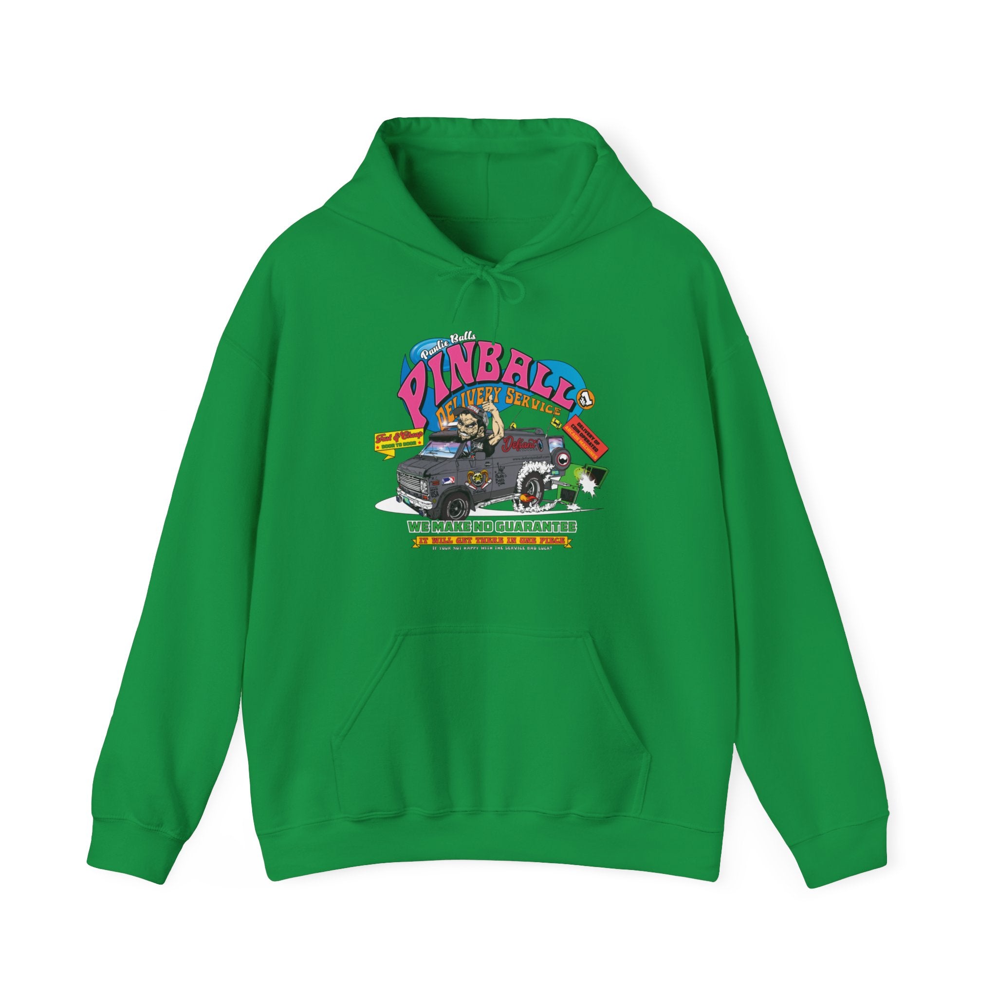 Pinball Delivery No Guarantee - Unisex Heavy Blend™ Hooded Sweatshirt