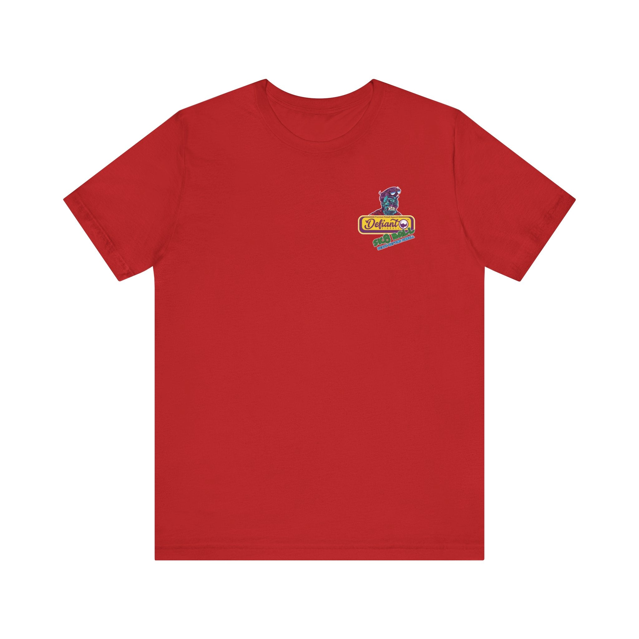 SK8 BALL - Front & Back Print Unisex Jersey Short Sleeve Tee