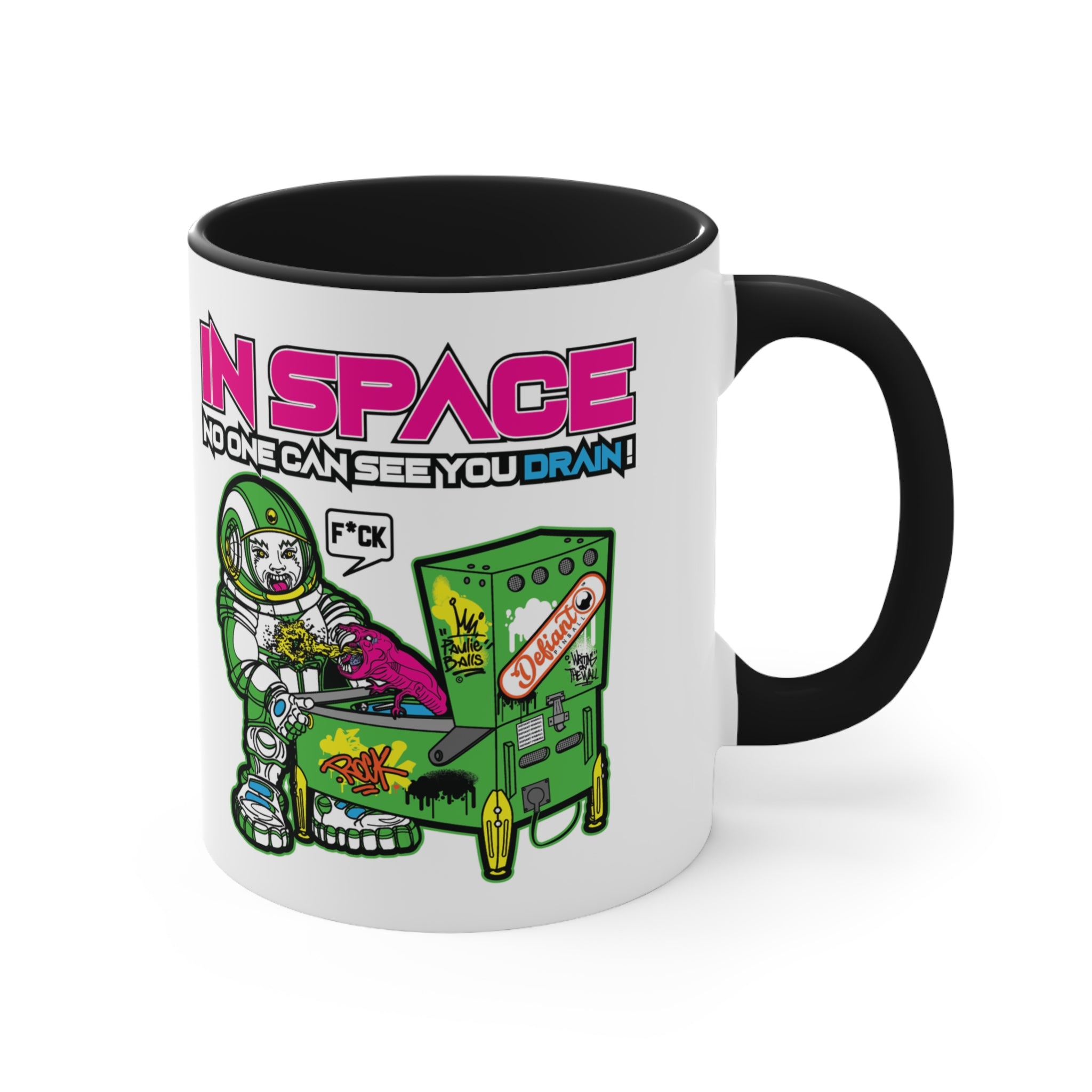 IN SPACE - Accent Coffee Mug, 11oz