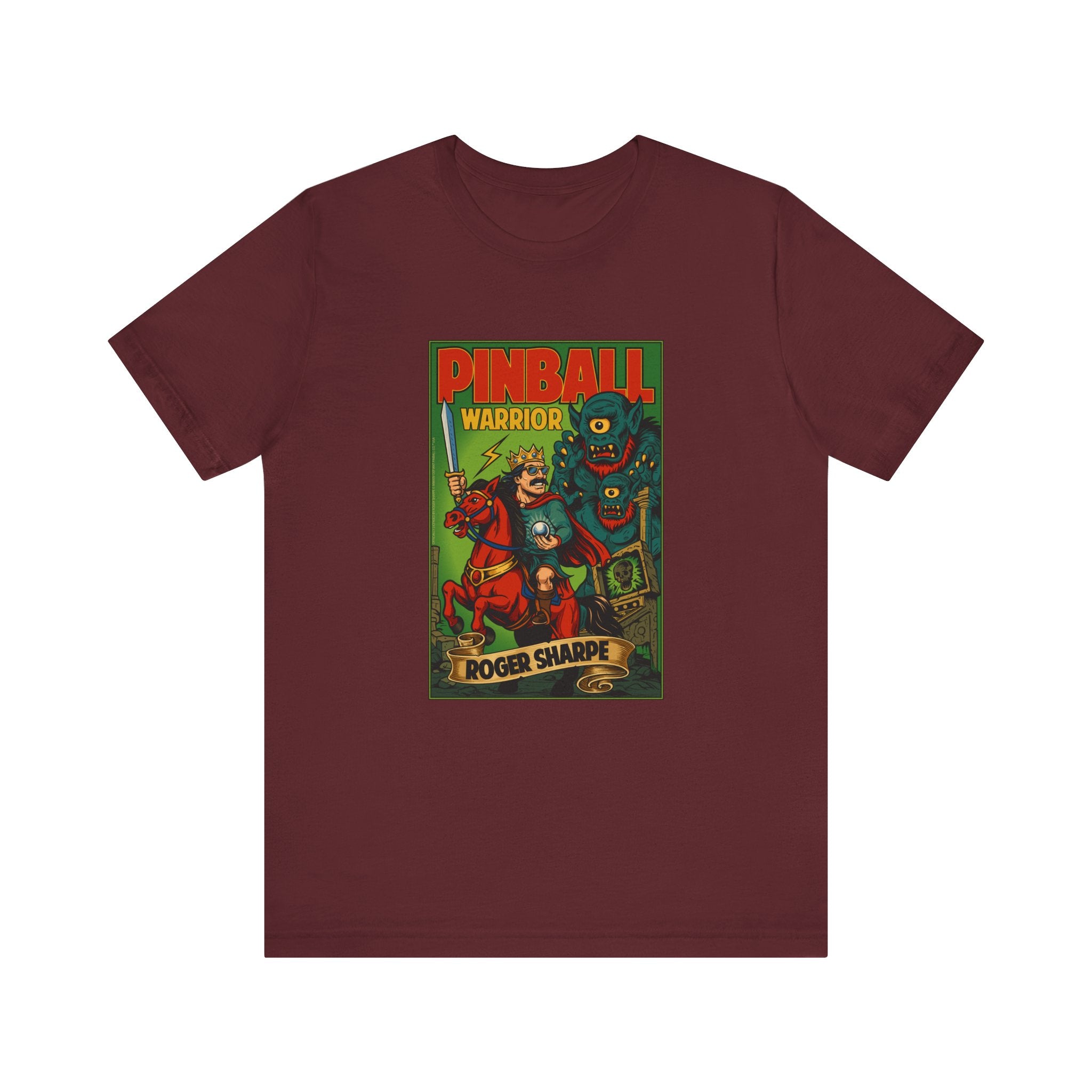 PINBALL WARRIOR - Unisex Jersey Short Sleeve Tee