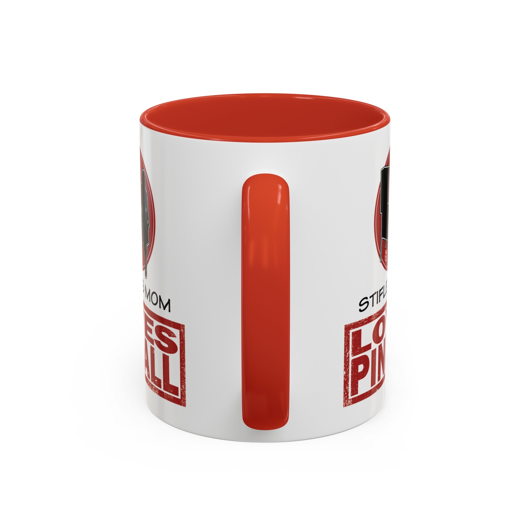 Stifler's Mom LOVES PINBALL - Accent Coffee Mug (11, 15oz)