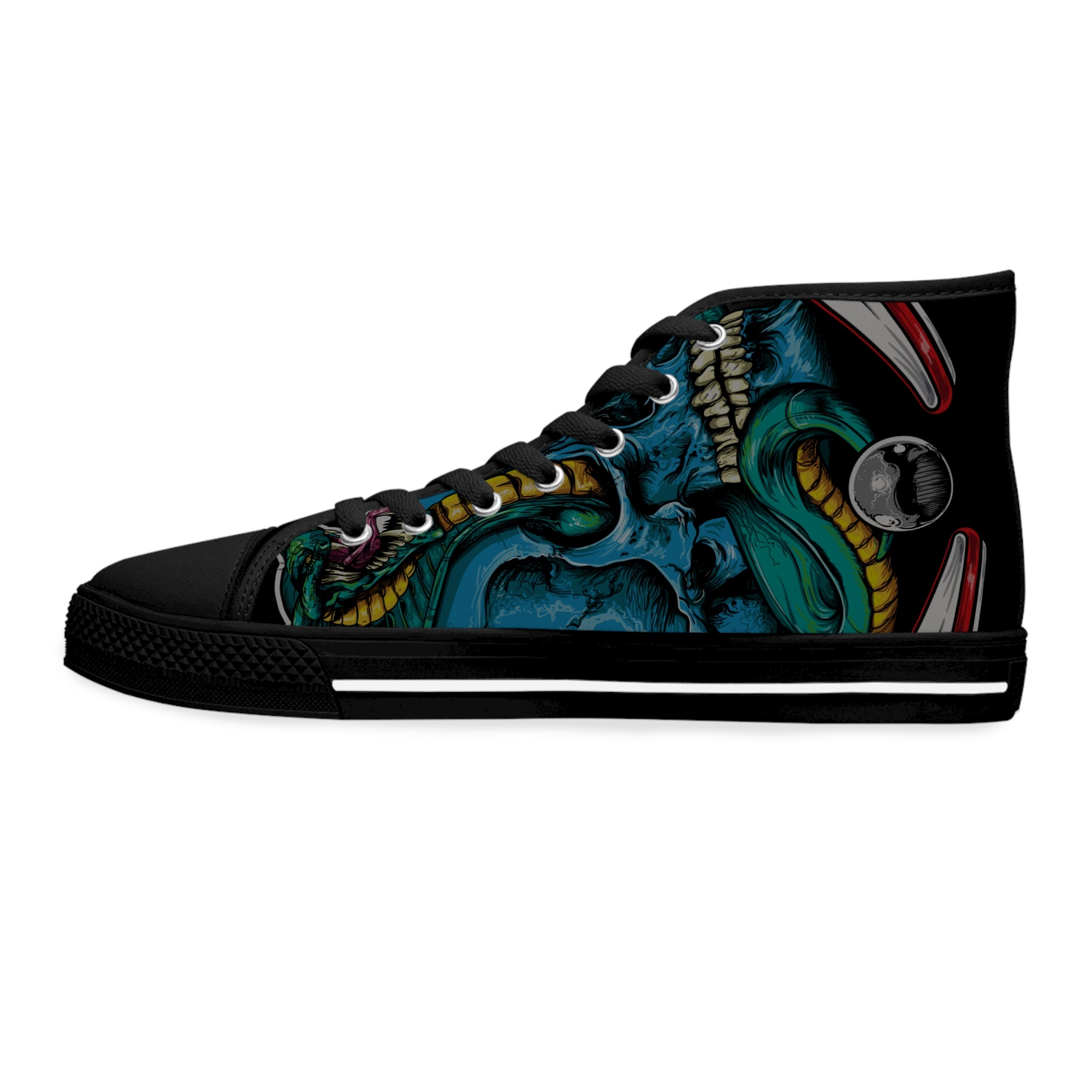DEEP BONES - Women's High Top Sneakers