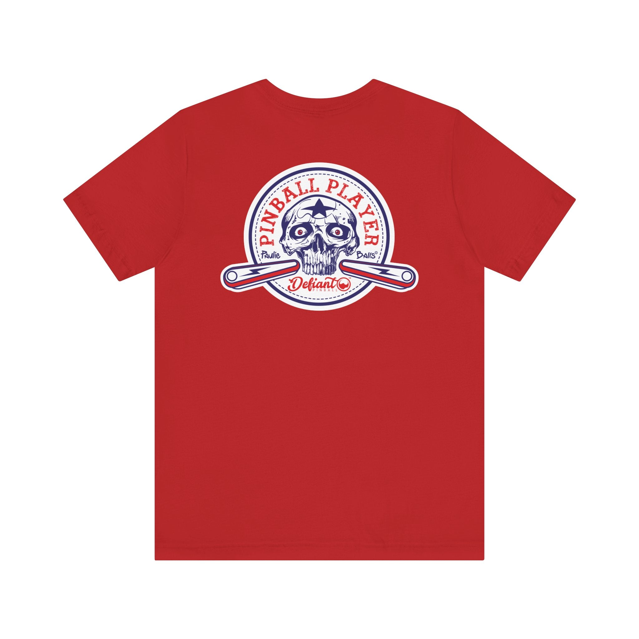 SNEAKY PLAYER - Front & Back Print Unisex Jersey Short Sleeve Tee