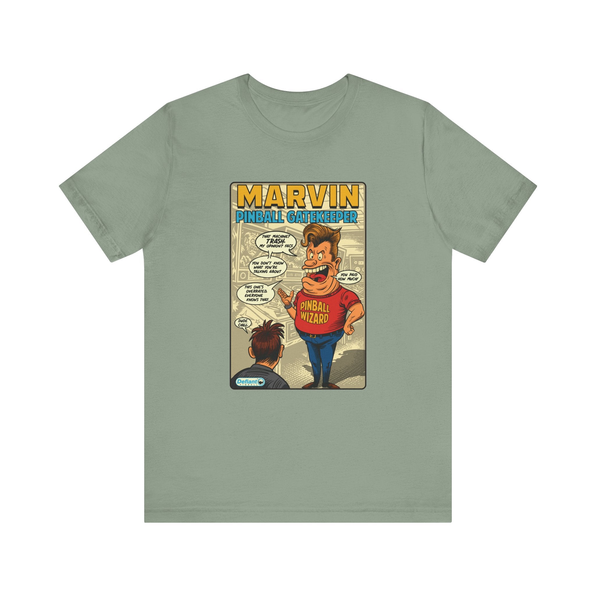 Marvin Pinball Gatekeeper - Unisex Jersey Short Sleeve Tee