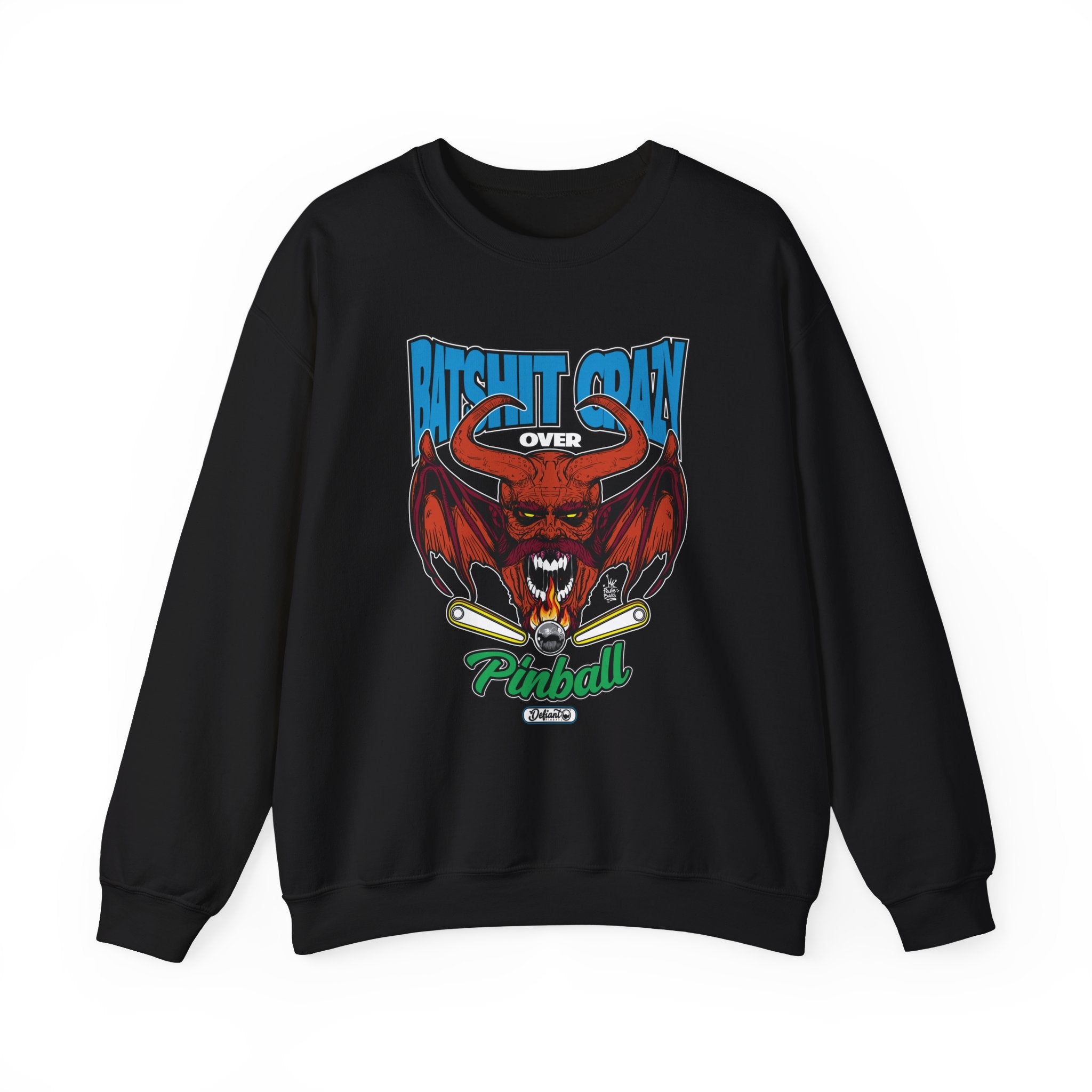 Bat Shit Crazy - Unisex Heavy Blend™ Crewneck Sweatshirt Jumper