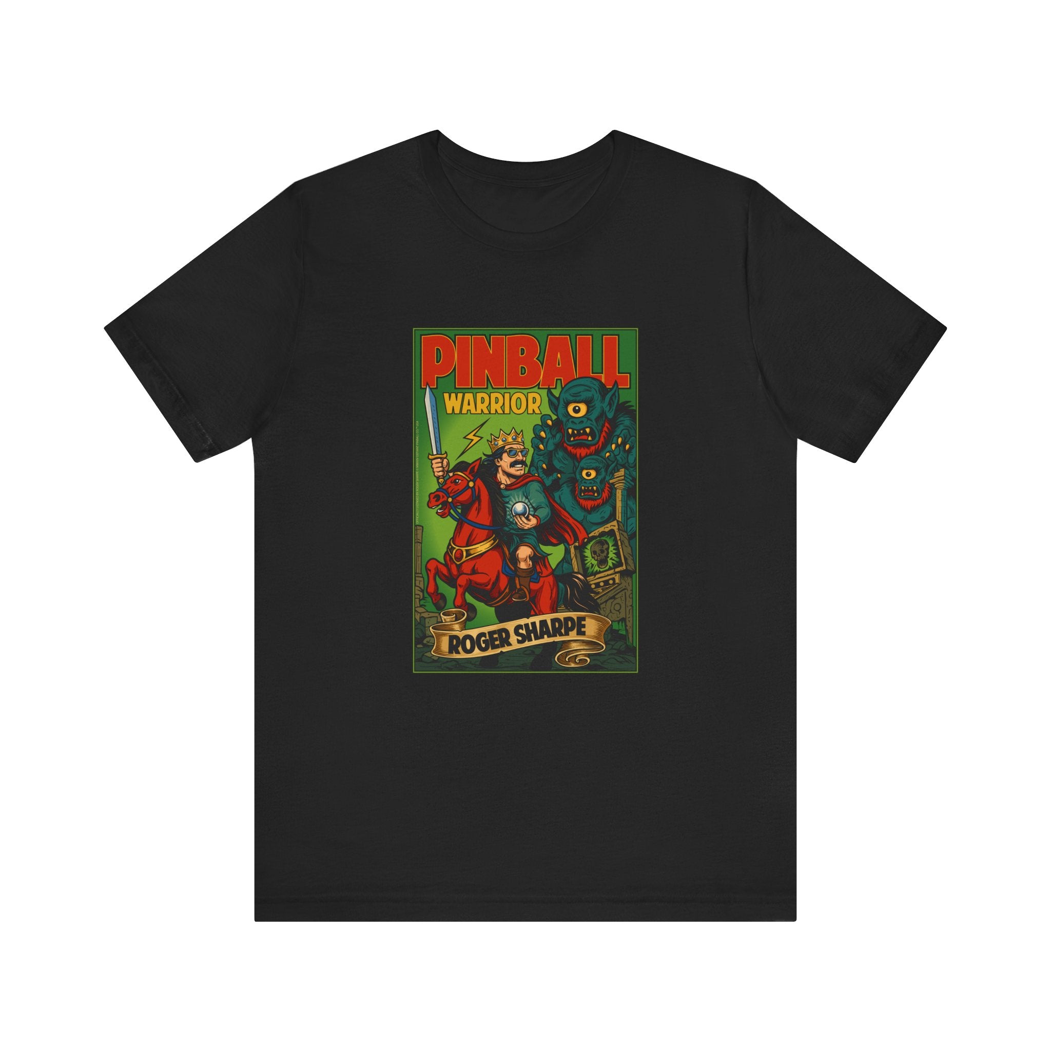 PINBALL WARRIOR - Unisex Jersey Short Sleeve Tee