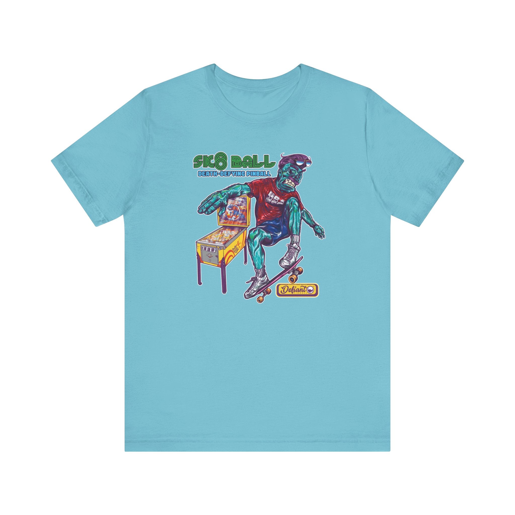 SK8 BALL - Unisex Jersey Short Sleeve Tee