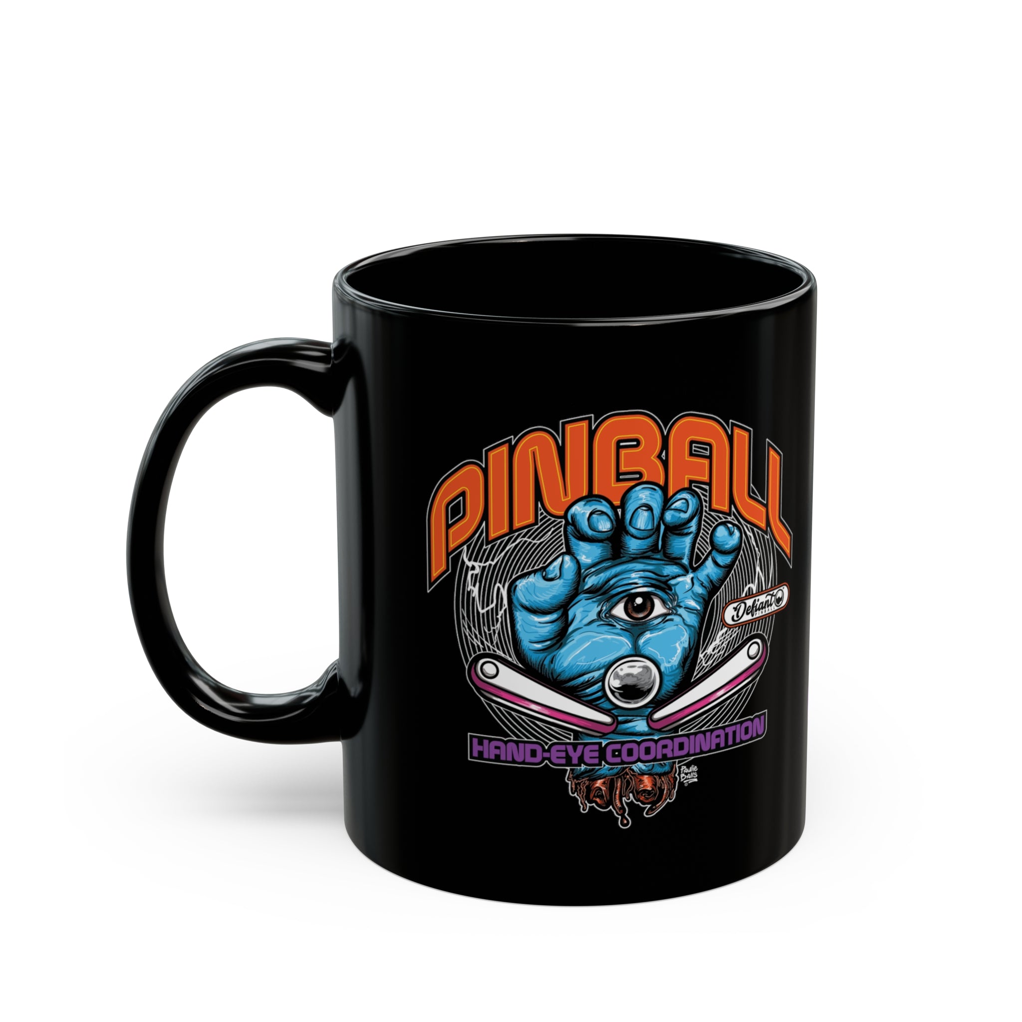 HAND - EYE COORDINATION -  Black Mug (11oz, 15oz)