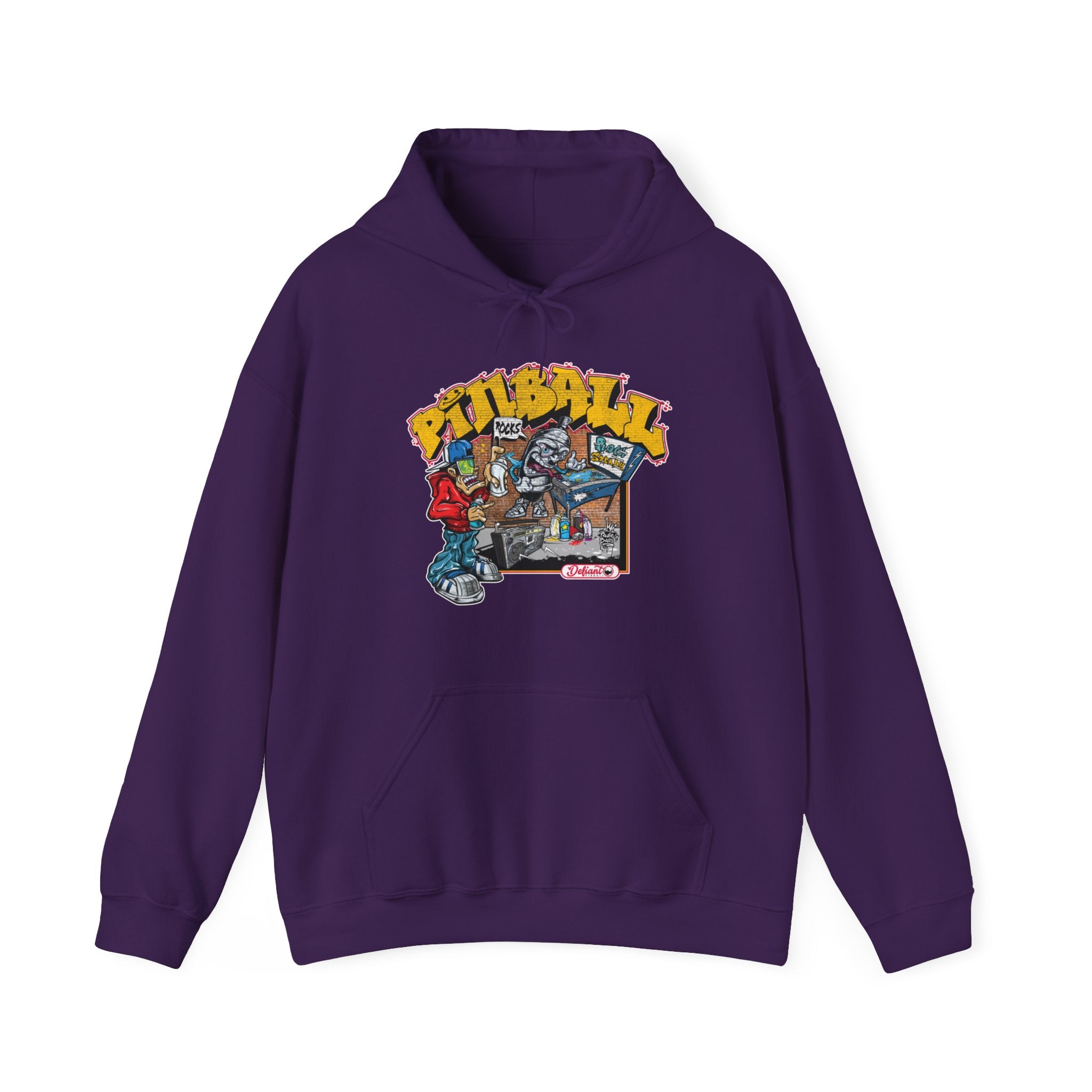 ROCK STEADY PINBALL - Unisex Heavy Blend™ Hooded Sweatshirt