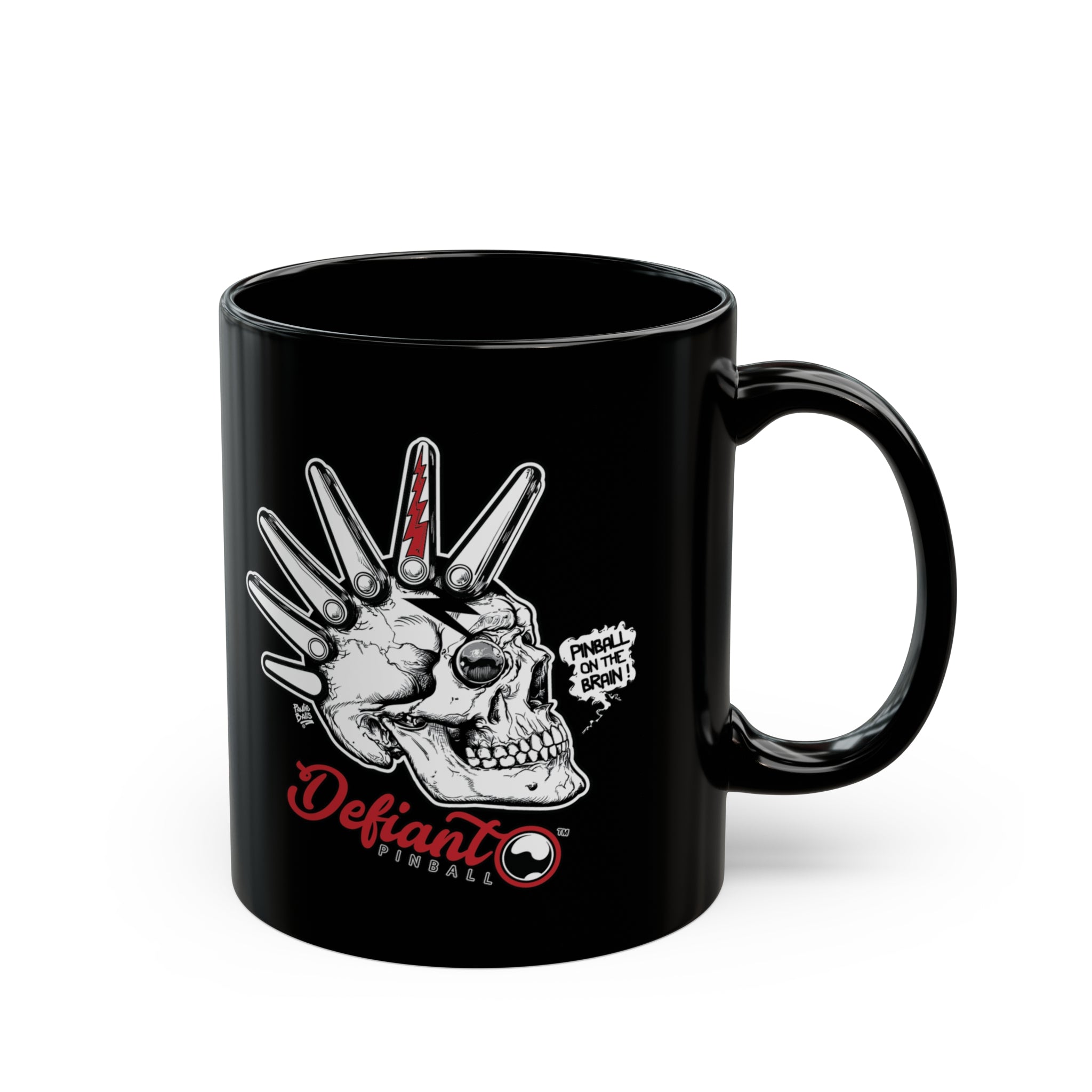 Flipper Head - Black Mug (11oz, 15oz)