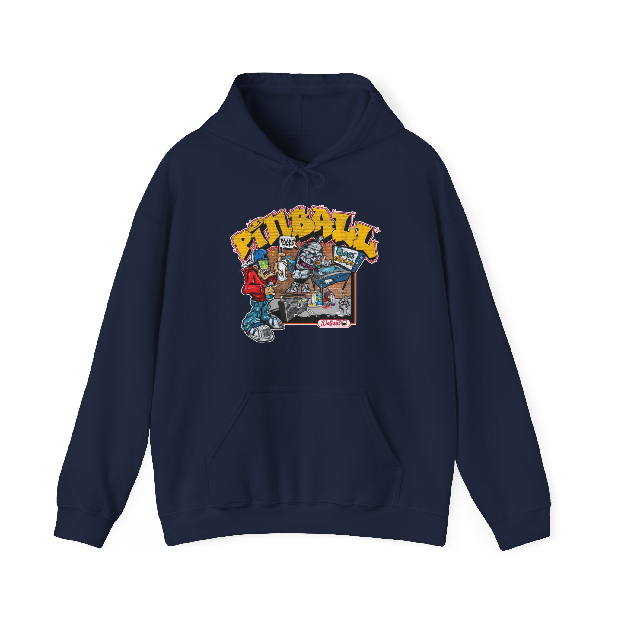 ROCK STEADY PINBALL - Unisex Heavy Blend™ Hooded Sweatshirt