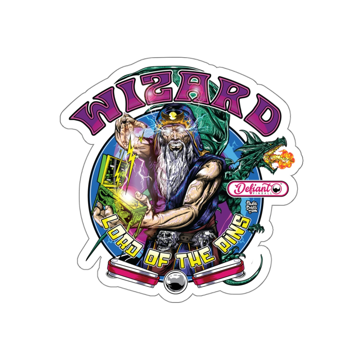 LORD OF THE PINS - Die-Cut Stickers
