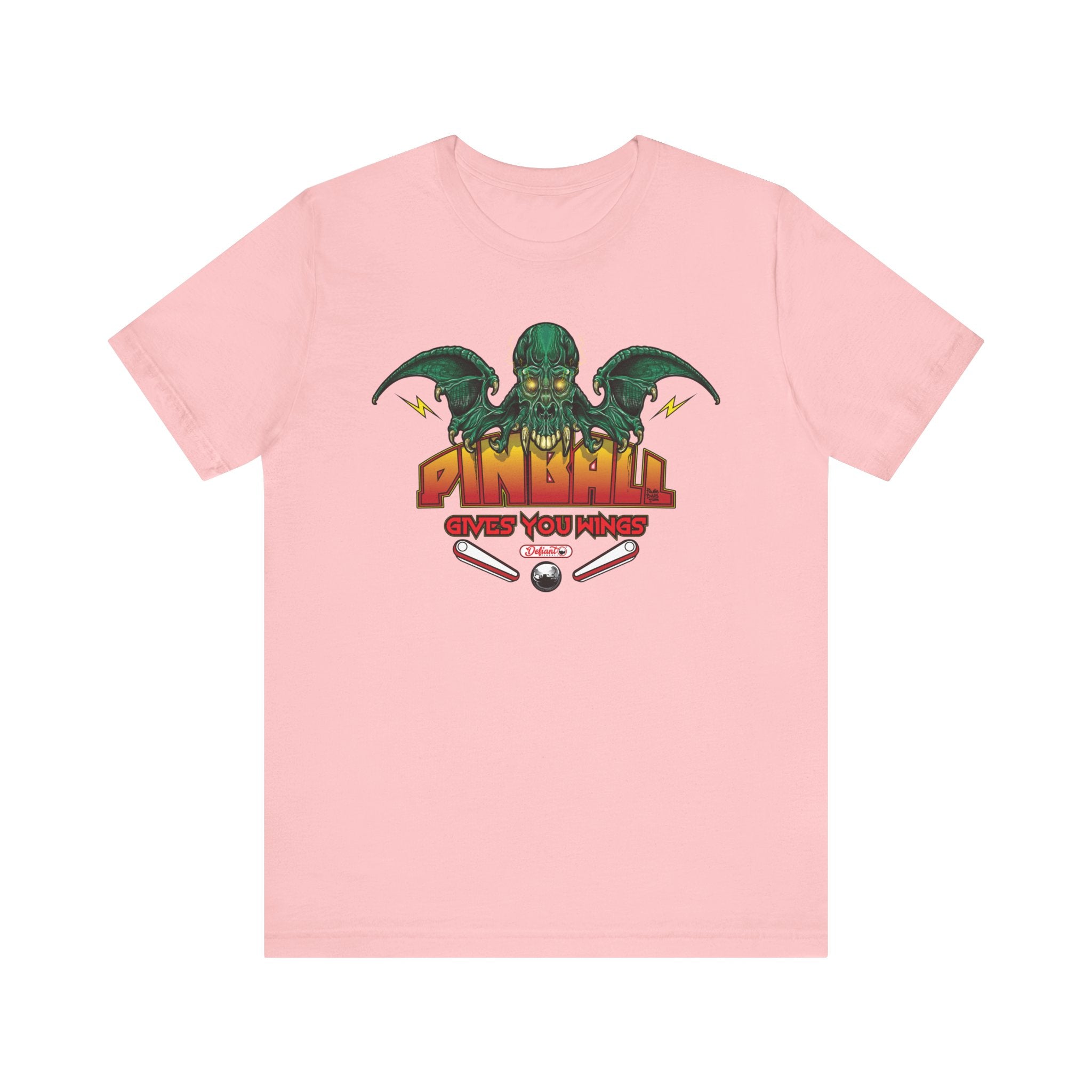 PINBALL GIVES YOU WINGS - Unisex Jersey Short Sleeve Tee