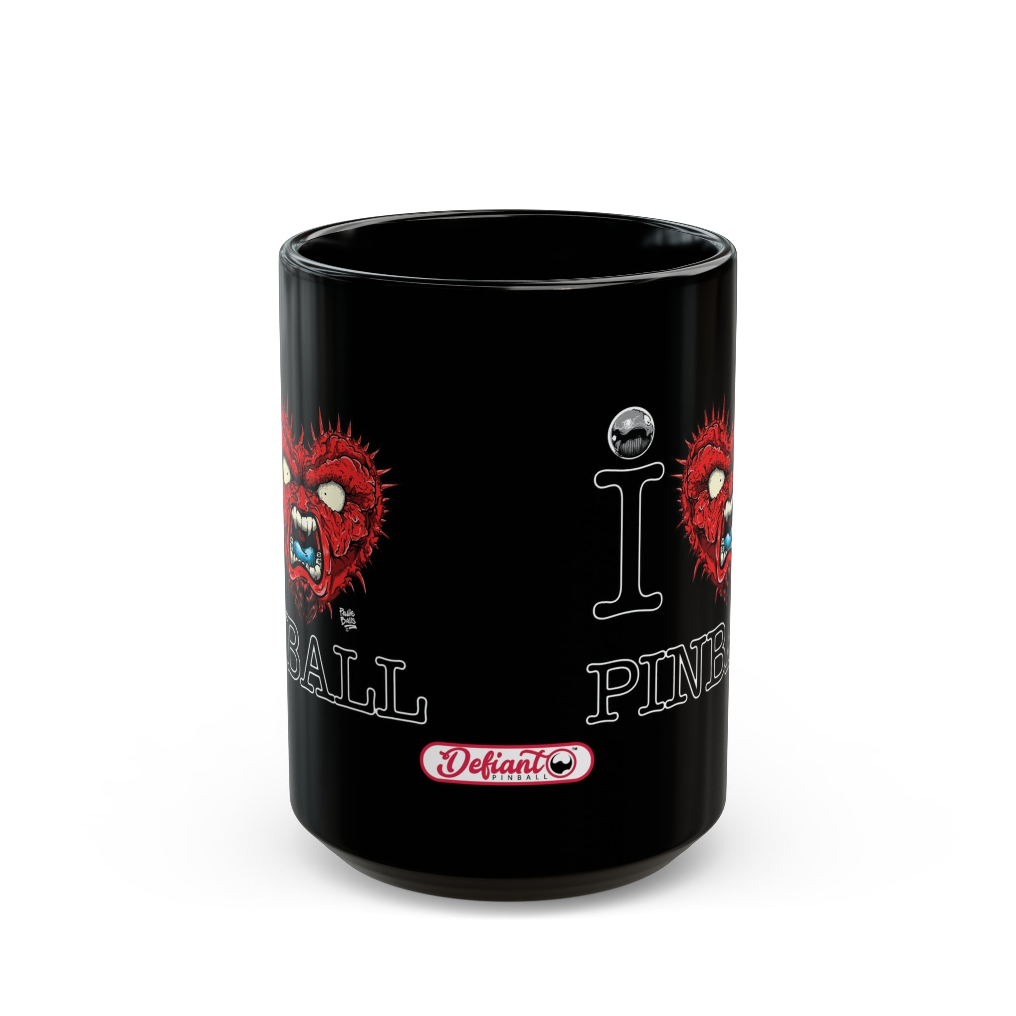 I LOVE PINBALL - Black Mug (11oz, 15oz)