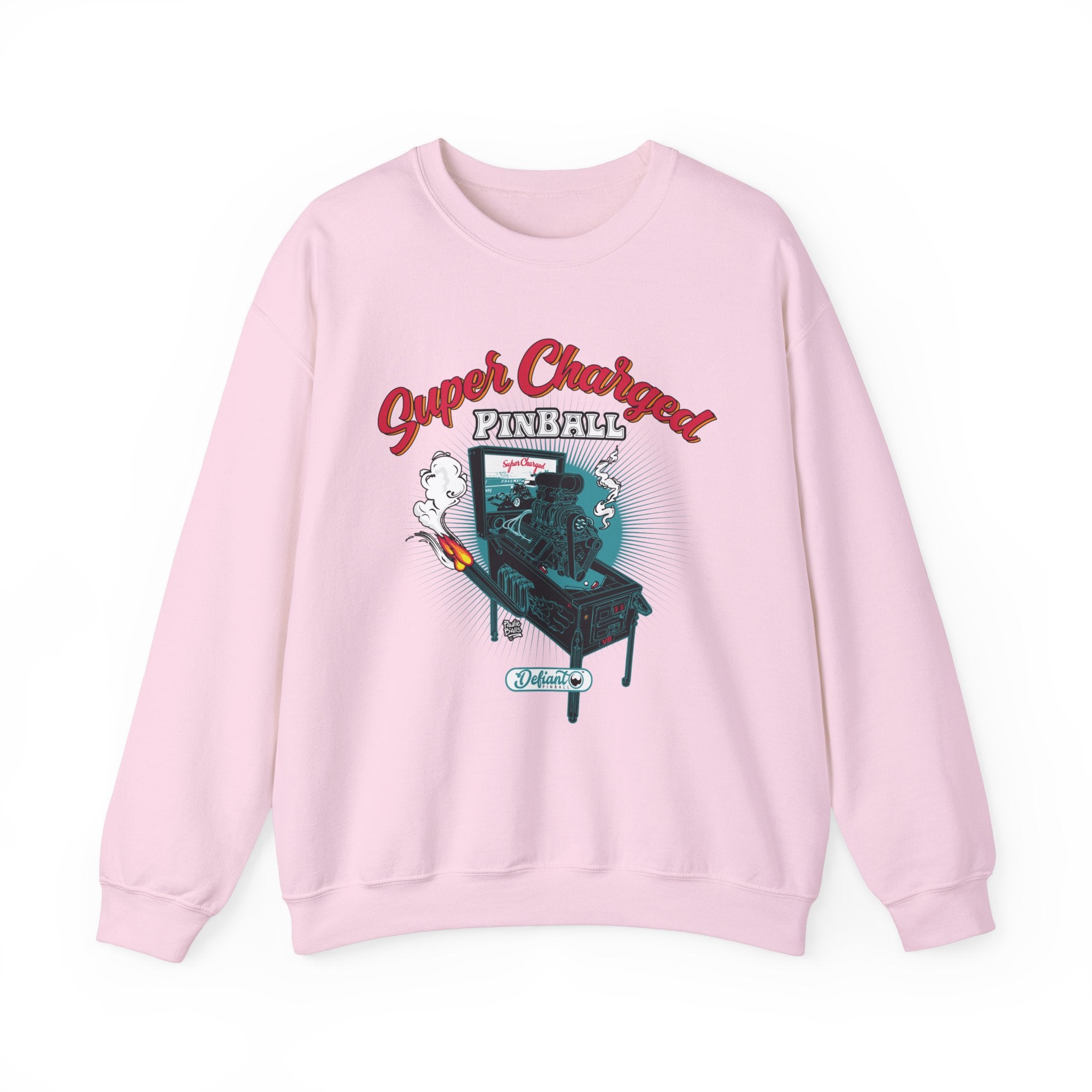 SUPER CHARGED - Unisex Heavy Blend™ Crewneck Sweatshirt Jumper