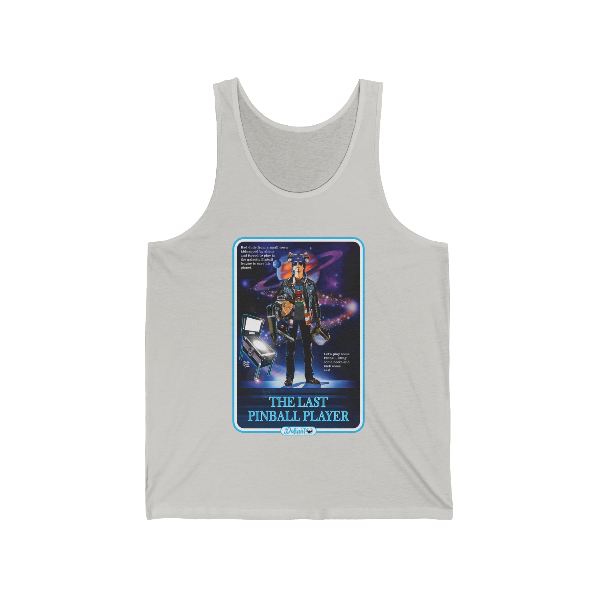 THE LAST PINBALL PLAYER - Unisex Jersey Tank