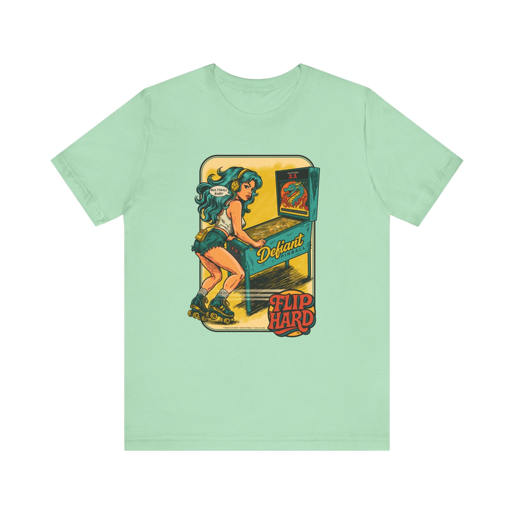 FLIP HARD™ - Unisex Jersey Short Sleeve Tee