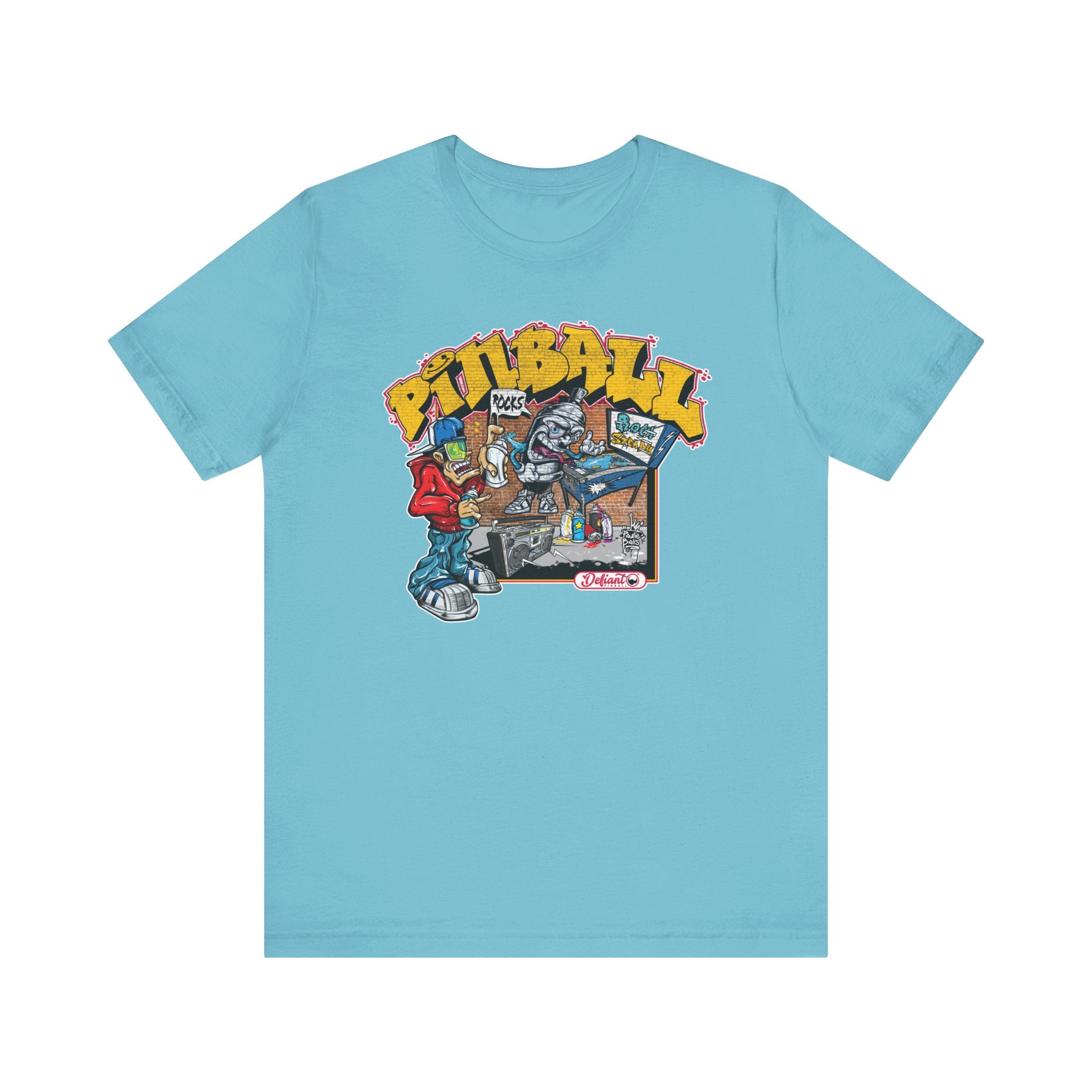 ROCK STEADY PINBALL - Unisex Jersey Short Sleeve Tee