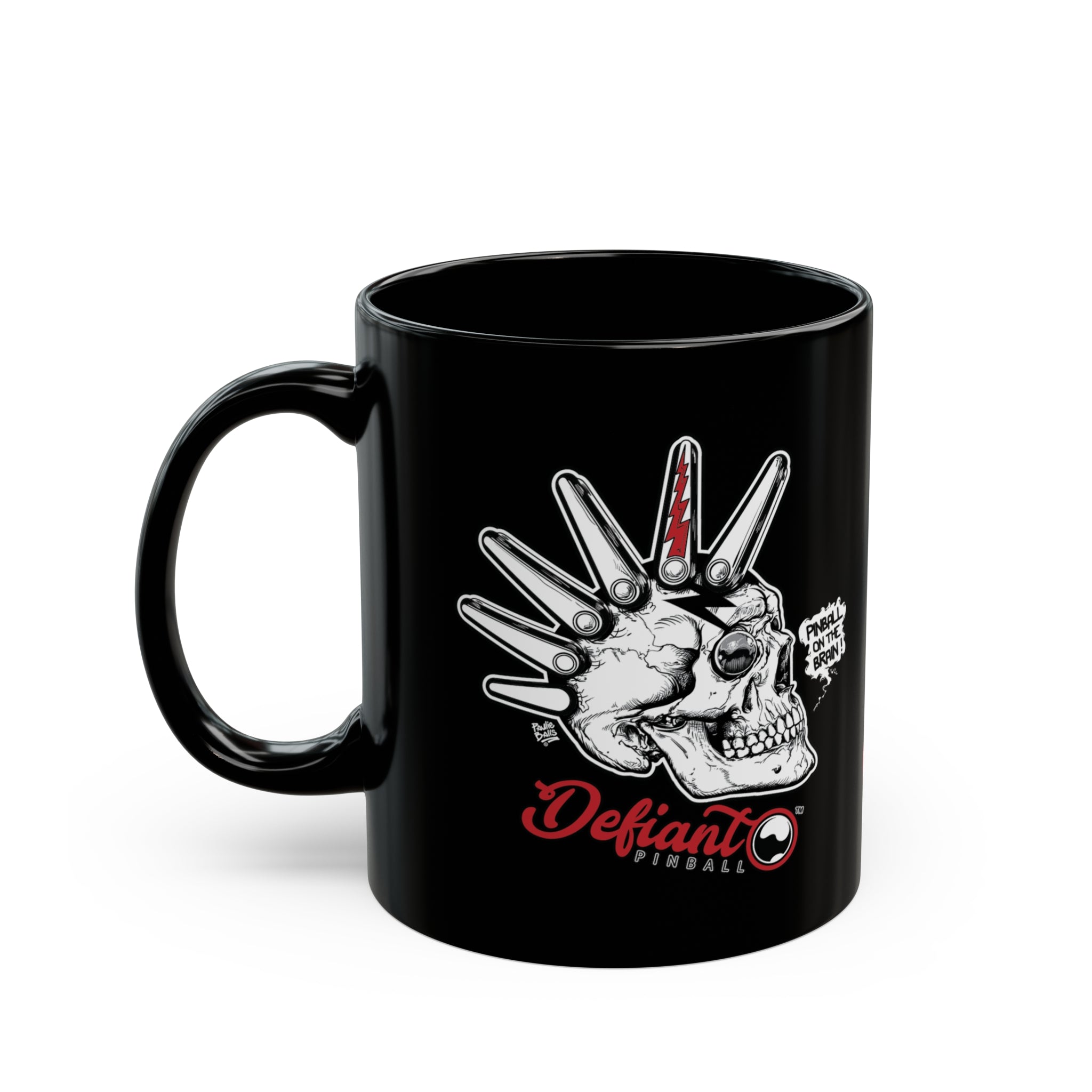 Flipper Head - Black Mug (11oz, 15oz)