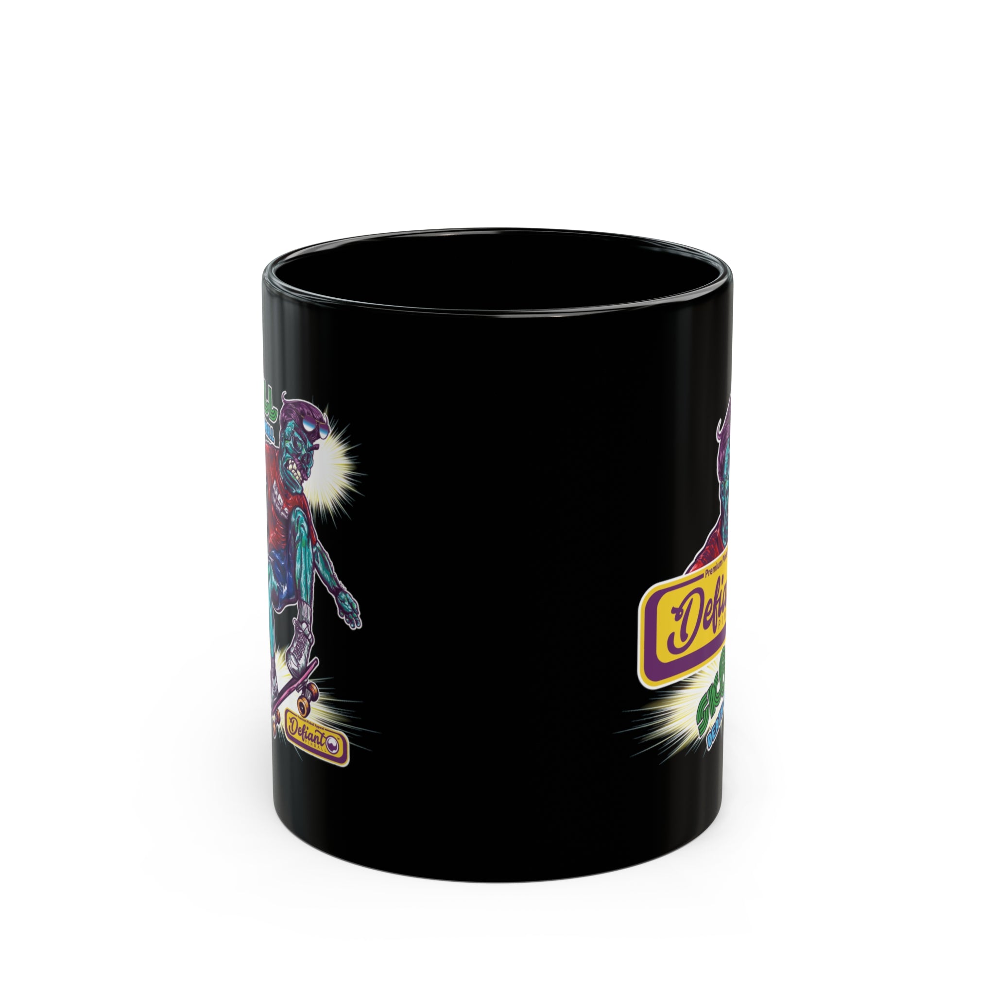 SK8 BALL - Black Mug (11oz, 15oz)