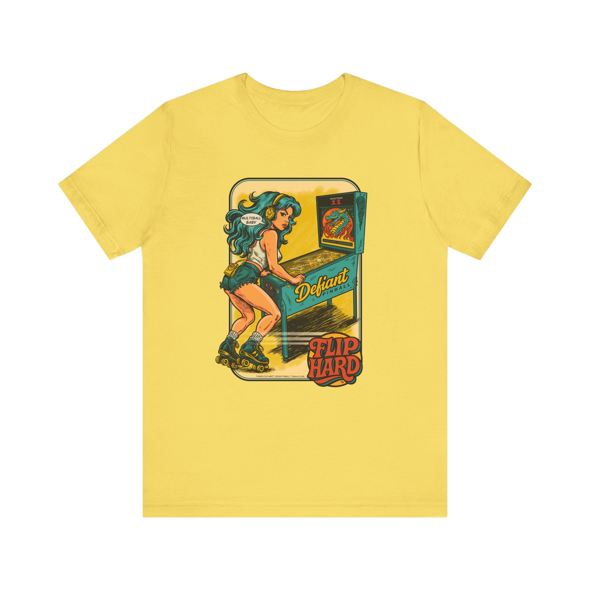 FLIP HARD™ - Unisex Jersey Short Sleeve Tee