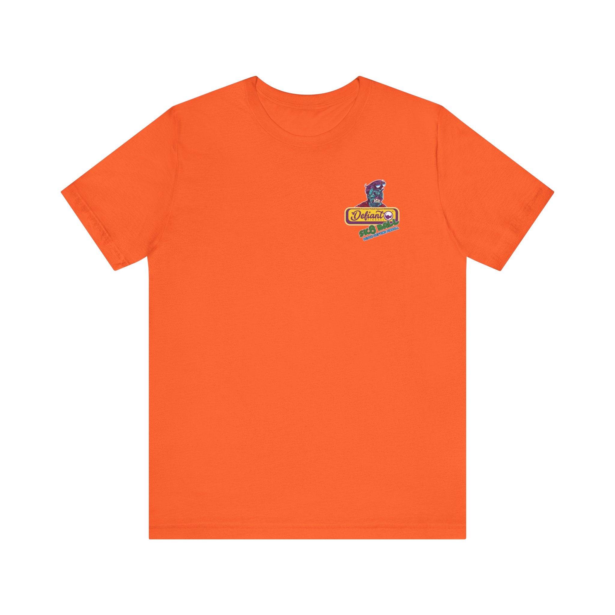 SK8 BALL - Front & Back Print Unisex Jersey Short Sleeve Tee