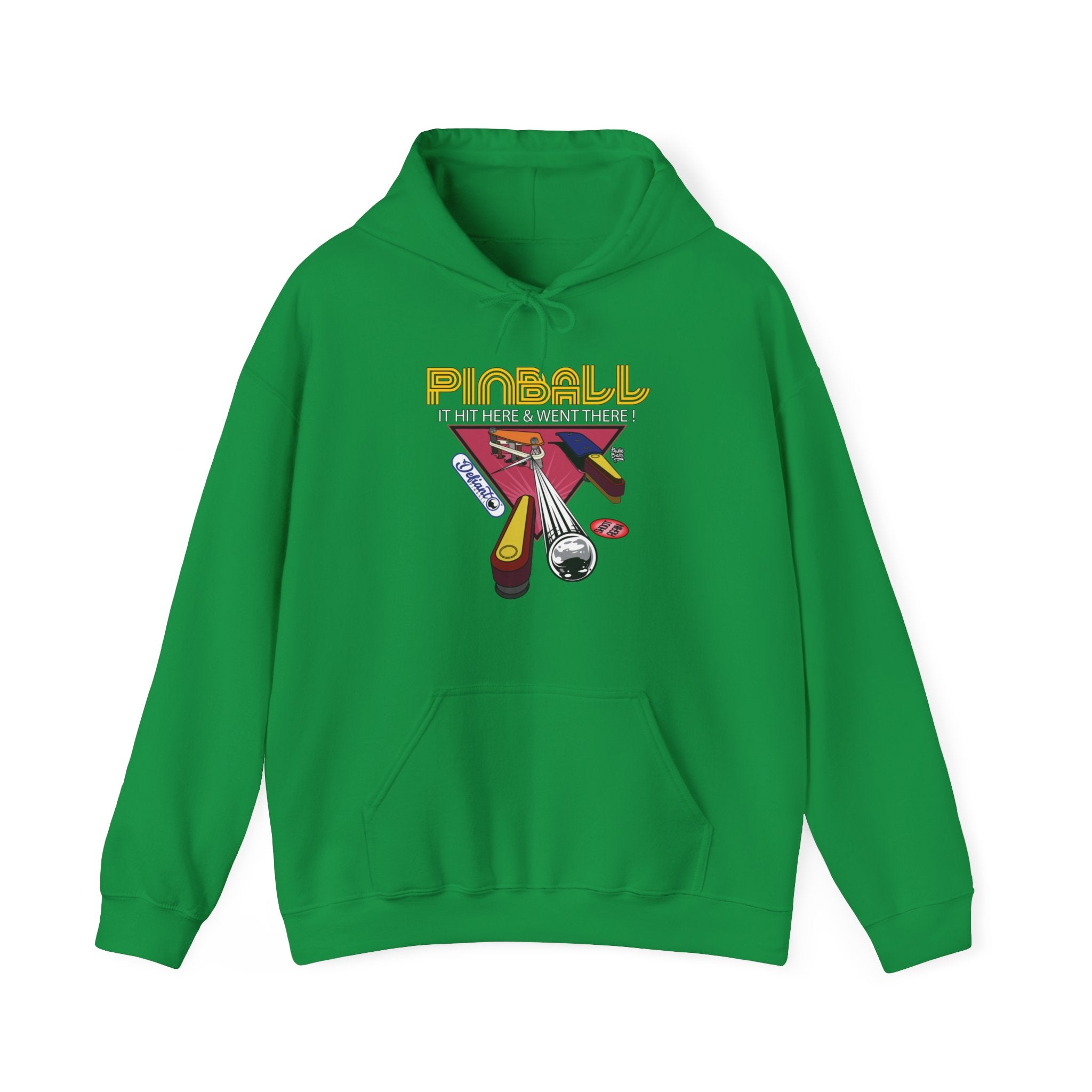 IT HIT HERE & WENT THERE - Unisex Heavy Blend™ Hooded Sweatshirt