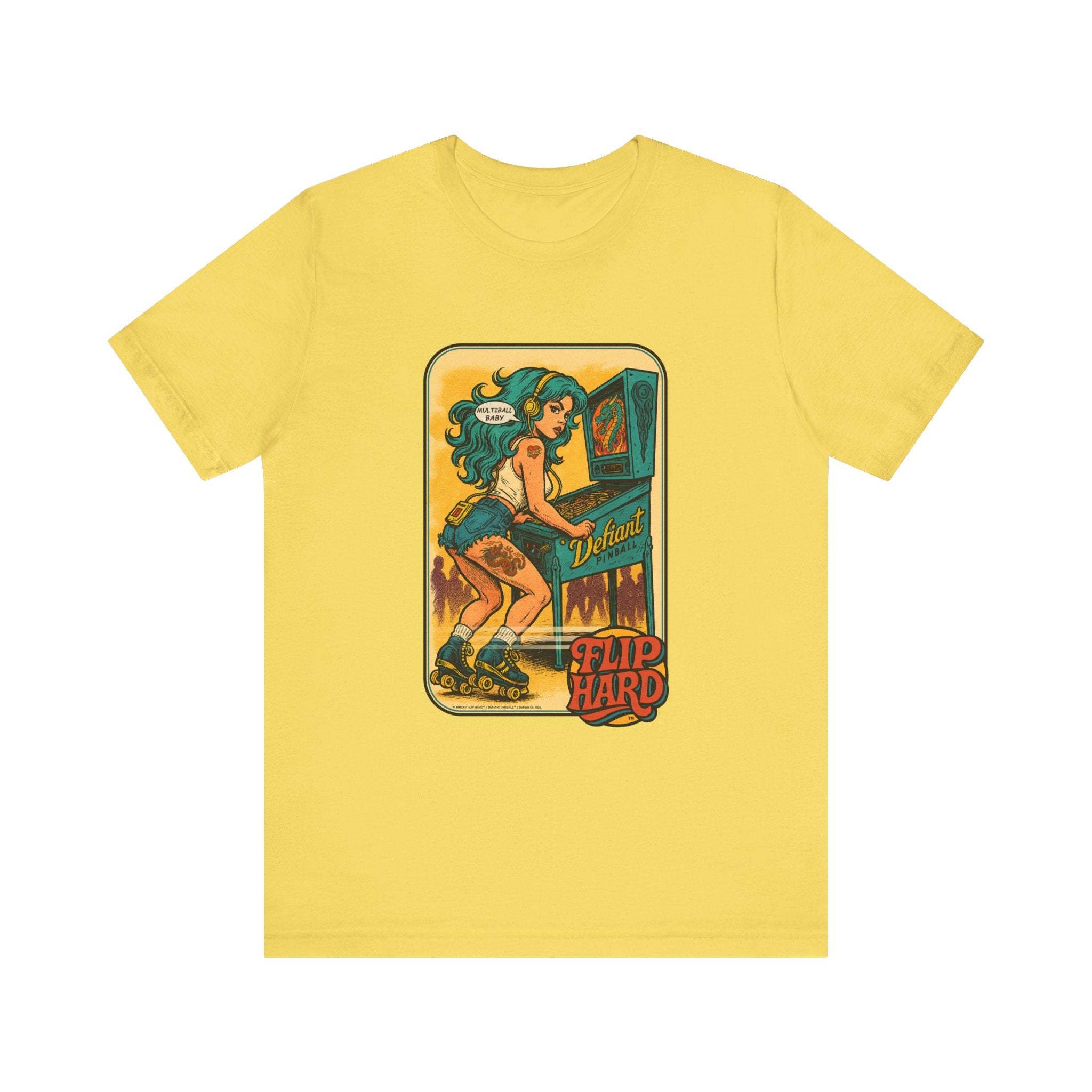 FLIP HARD™ - Unisex Jersey Short Sleeve Tee