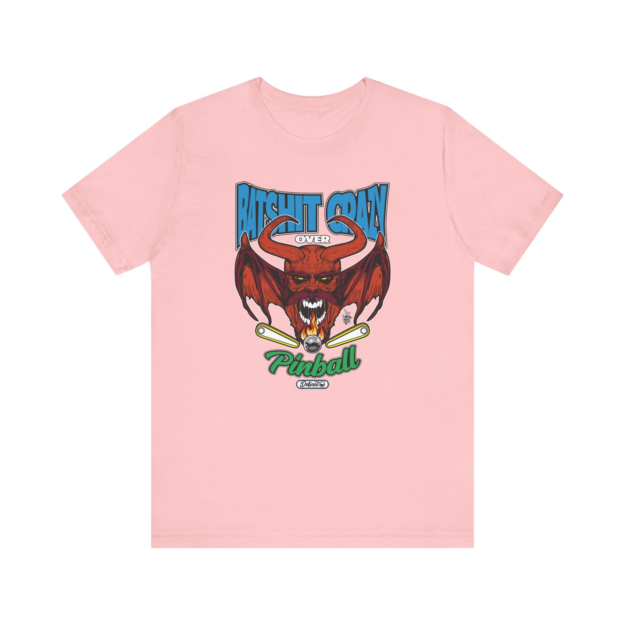 Bat Shit Crazy - Unisex Jersey Short Sleeve Tee | Defiant Pinball Co.