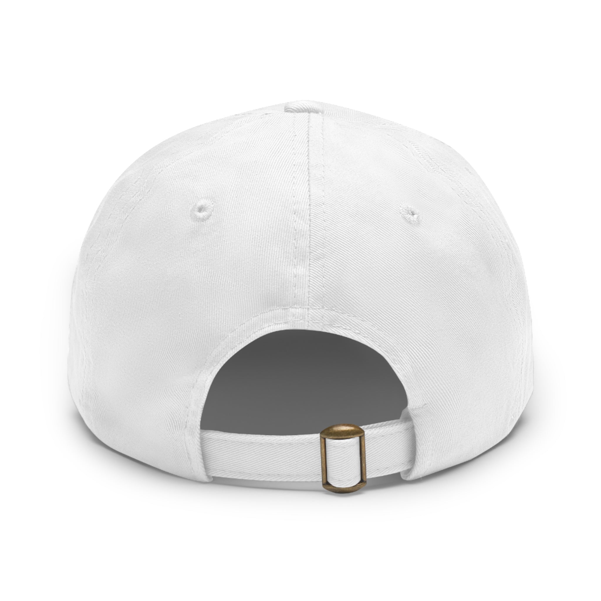 BADASS PINBALL PLAYER - Dad Hat with Leather Patch (Rectangle)