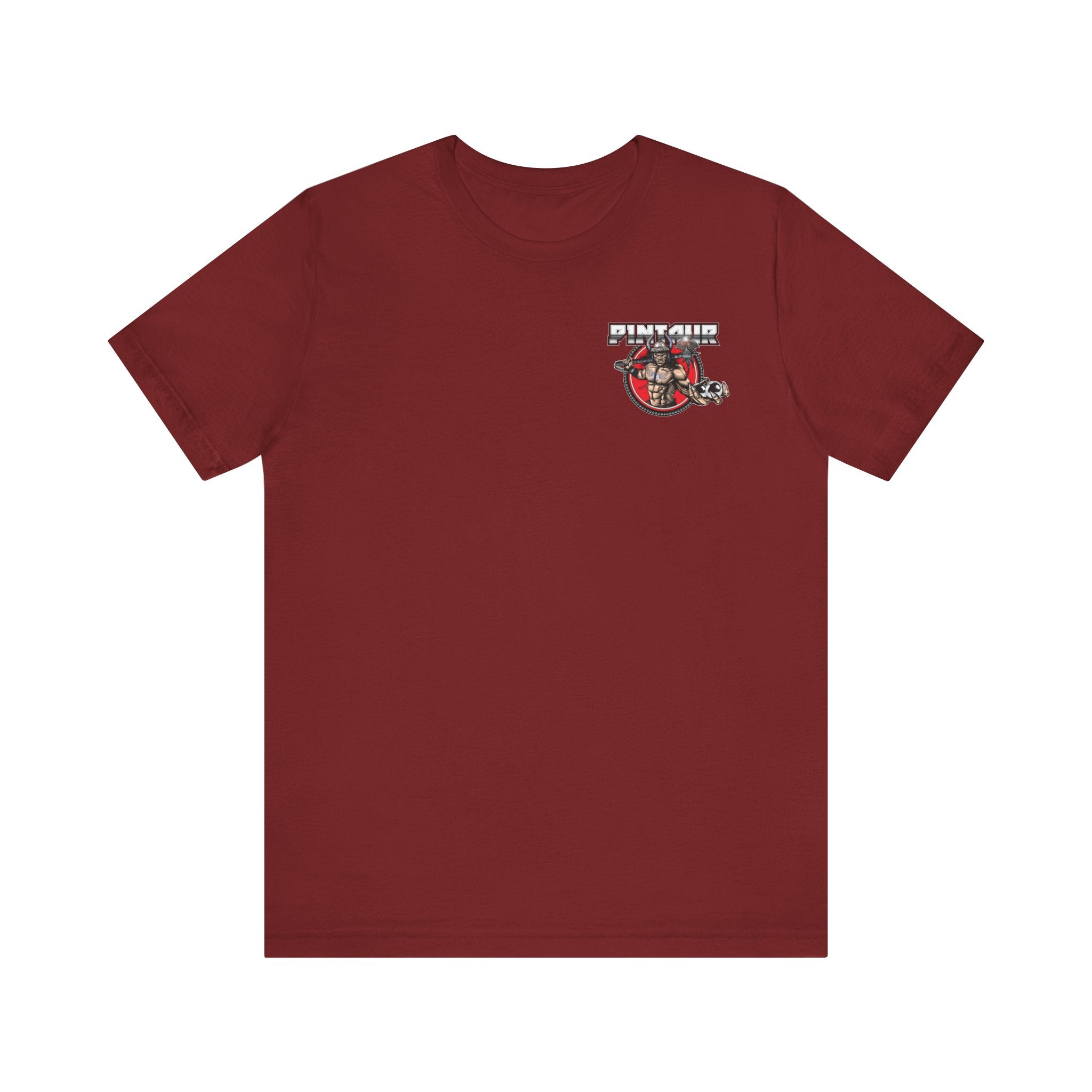 PINTAUR - Front & Back Print  Unisex Jersey Short Sleeve Tee