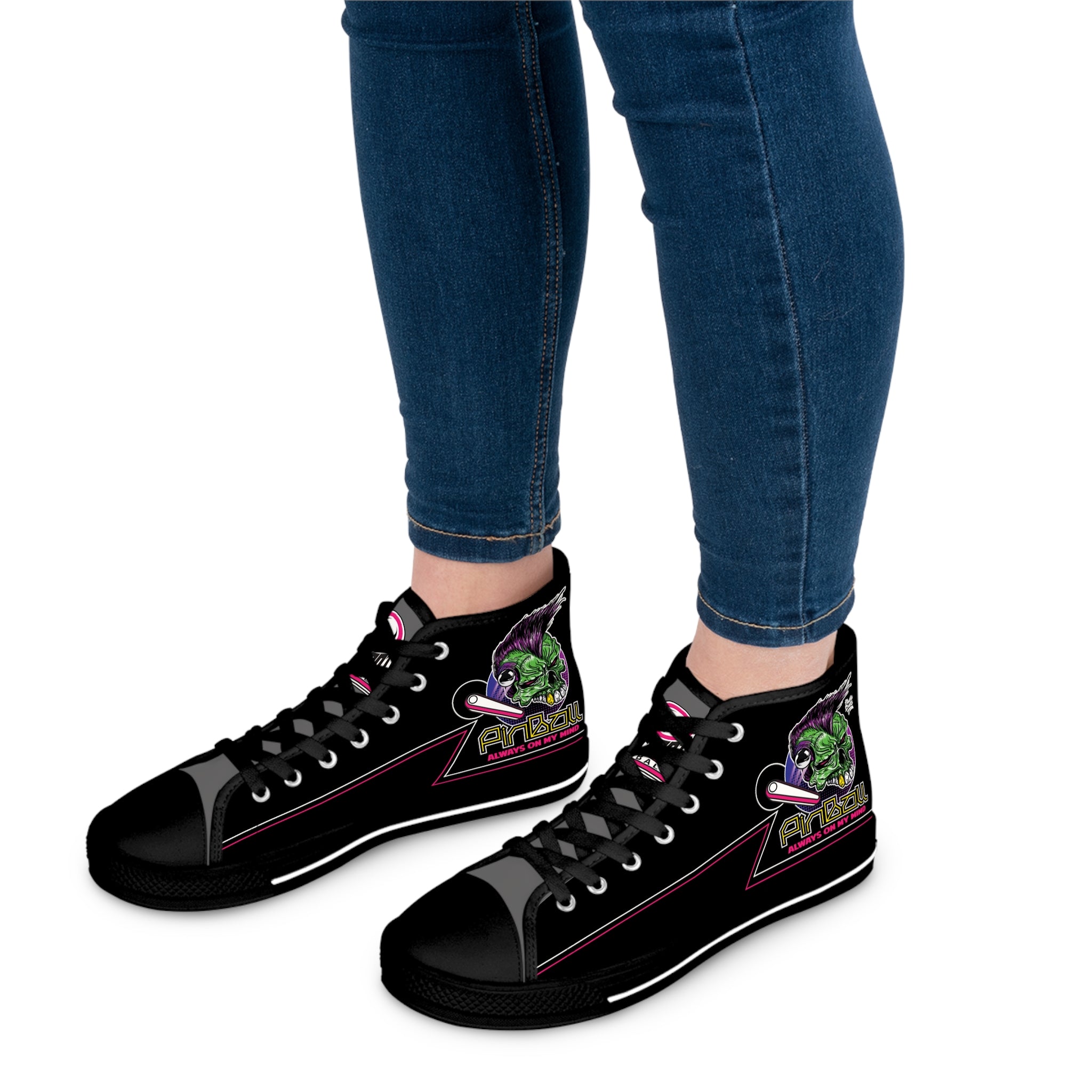ALWAYS ON MY MIND - Women's High Top Sneakers