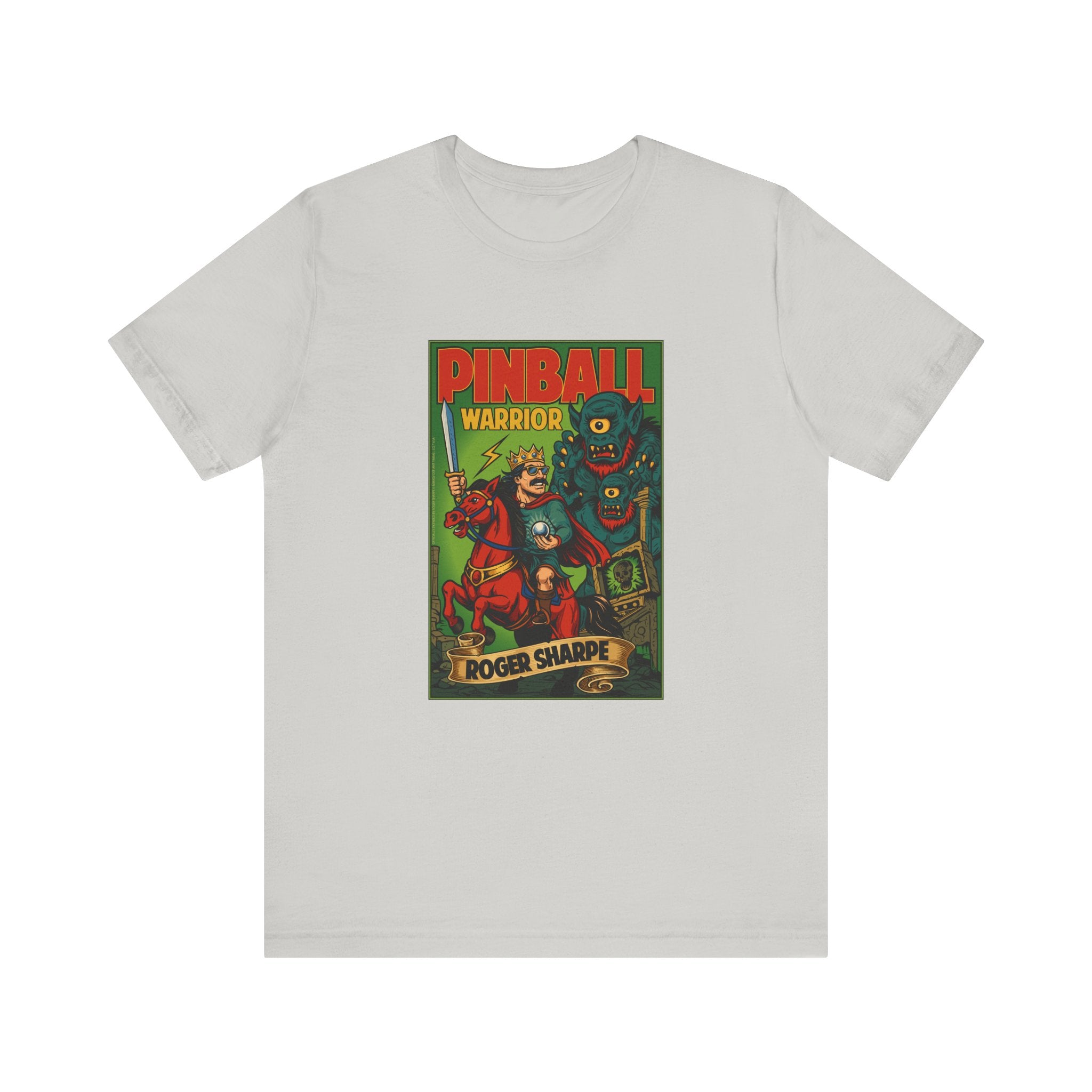 PINBALL WARRIOR - Unisex Jersey Short Sleeve Tee
