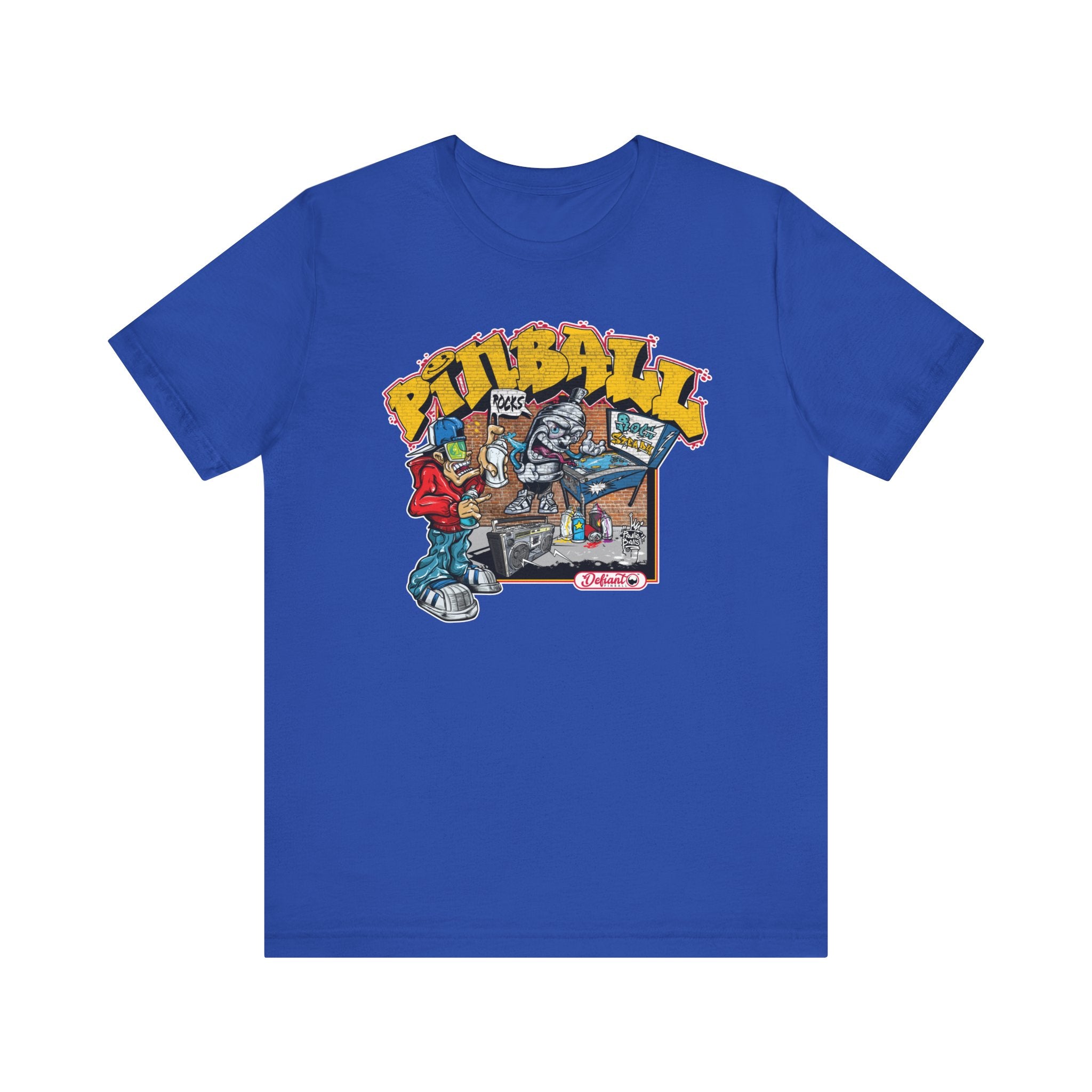 ROCK STEADY PINBALL - Unisex Jersey Short Sleeve Tee