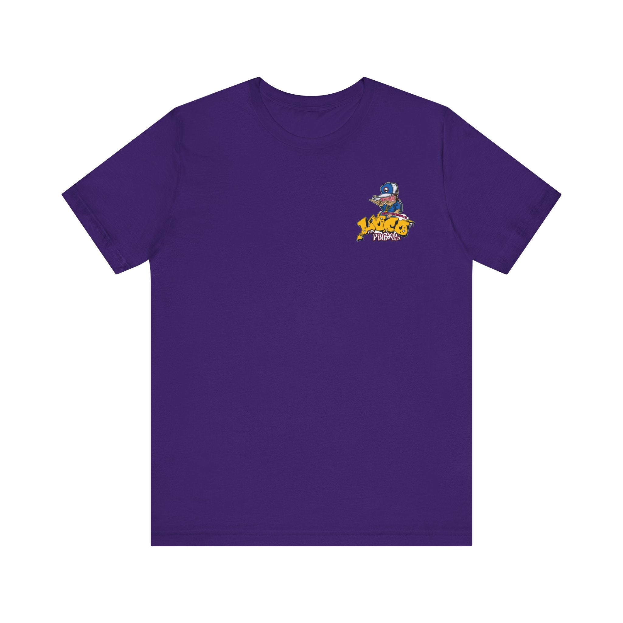LOCO FOR PINBALL - Front & Back Print Unisex Jersey Short Sleeve Tee