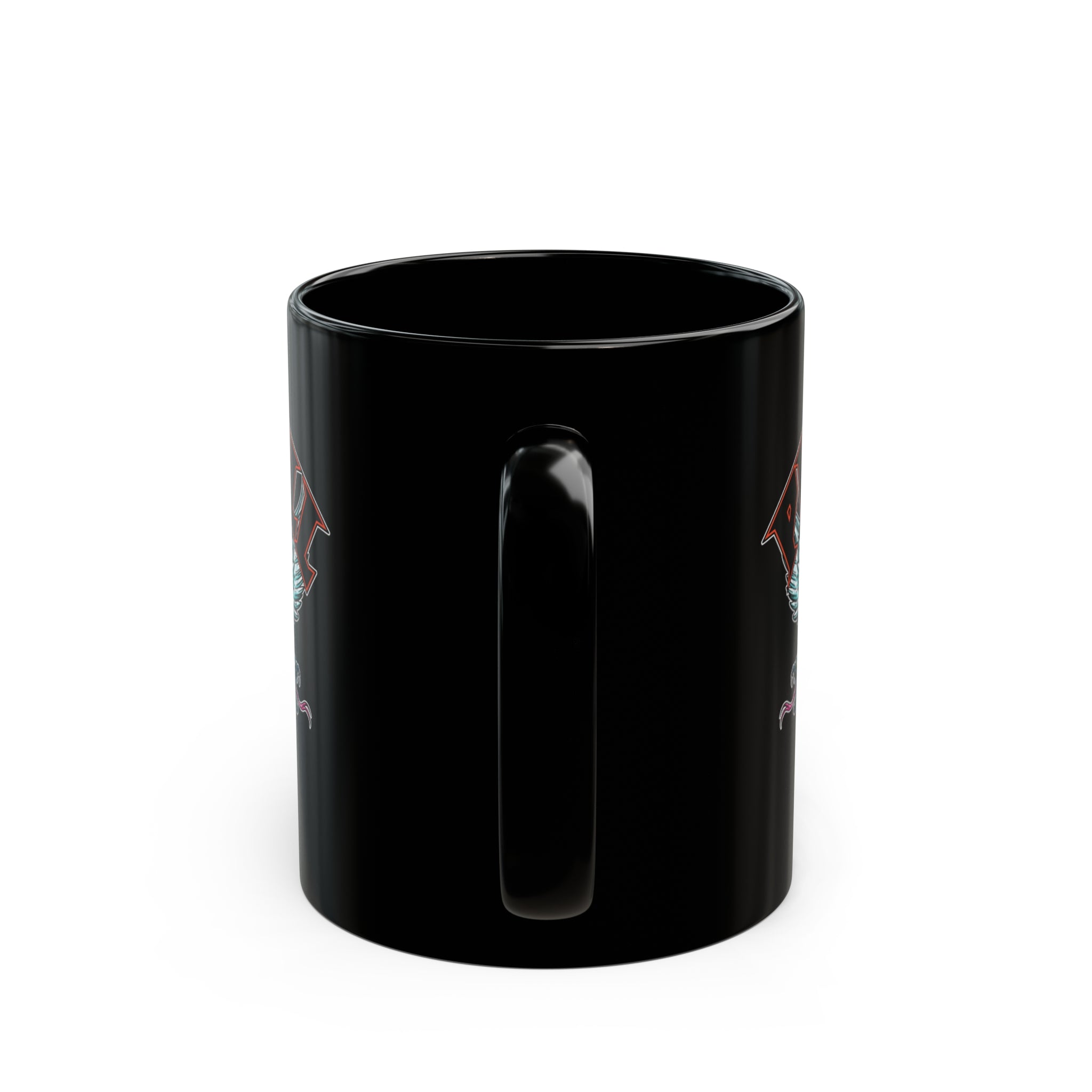 PINBALL ON THE BRAIN - Black Mug (11oz, 15oz)