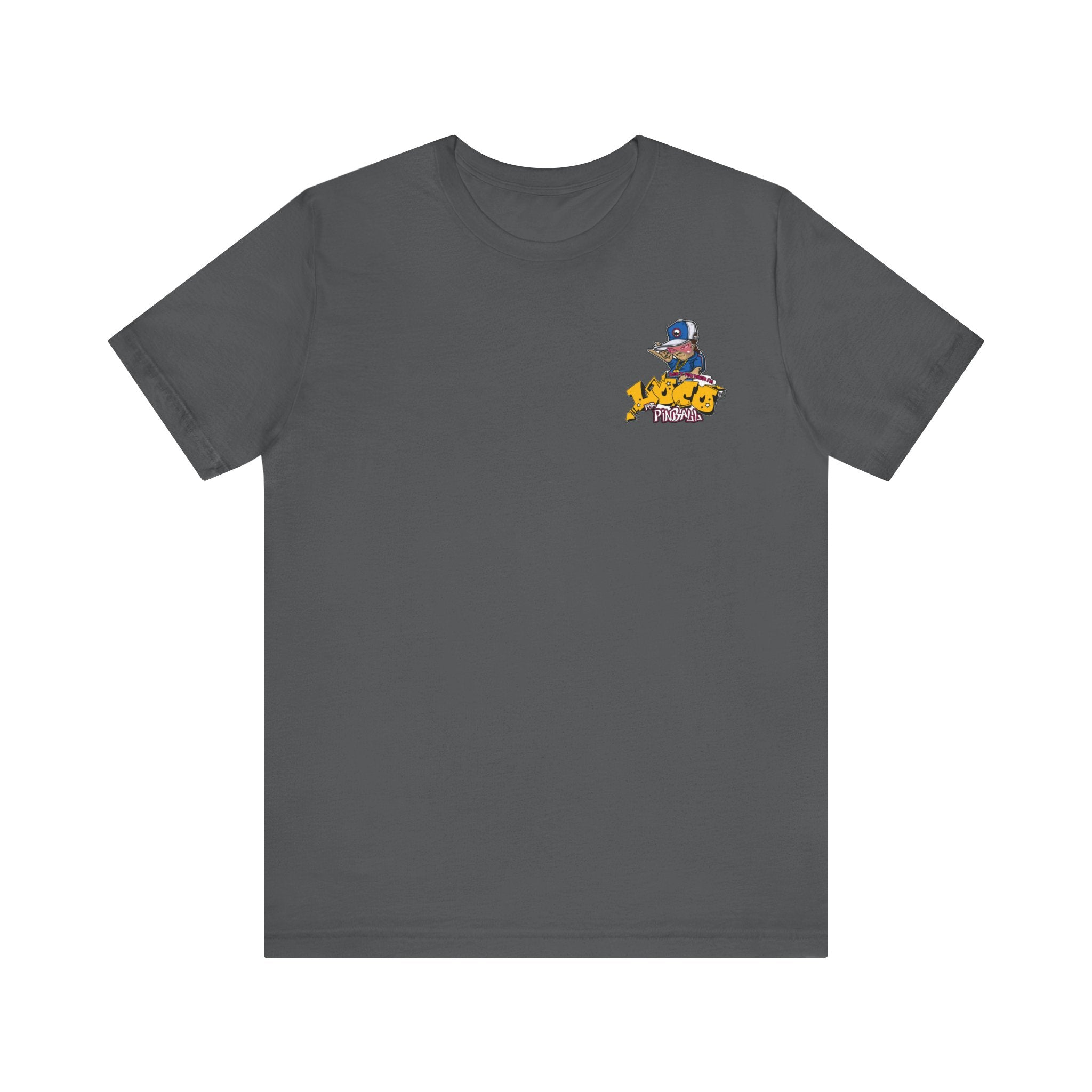 LOCO FOR PINBALL - Front & Back Print Unisex Jersey Short Sleeve Tee