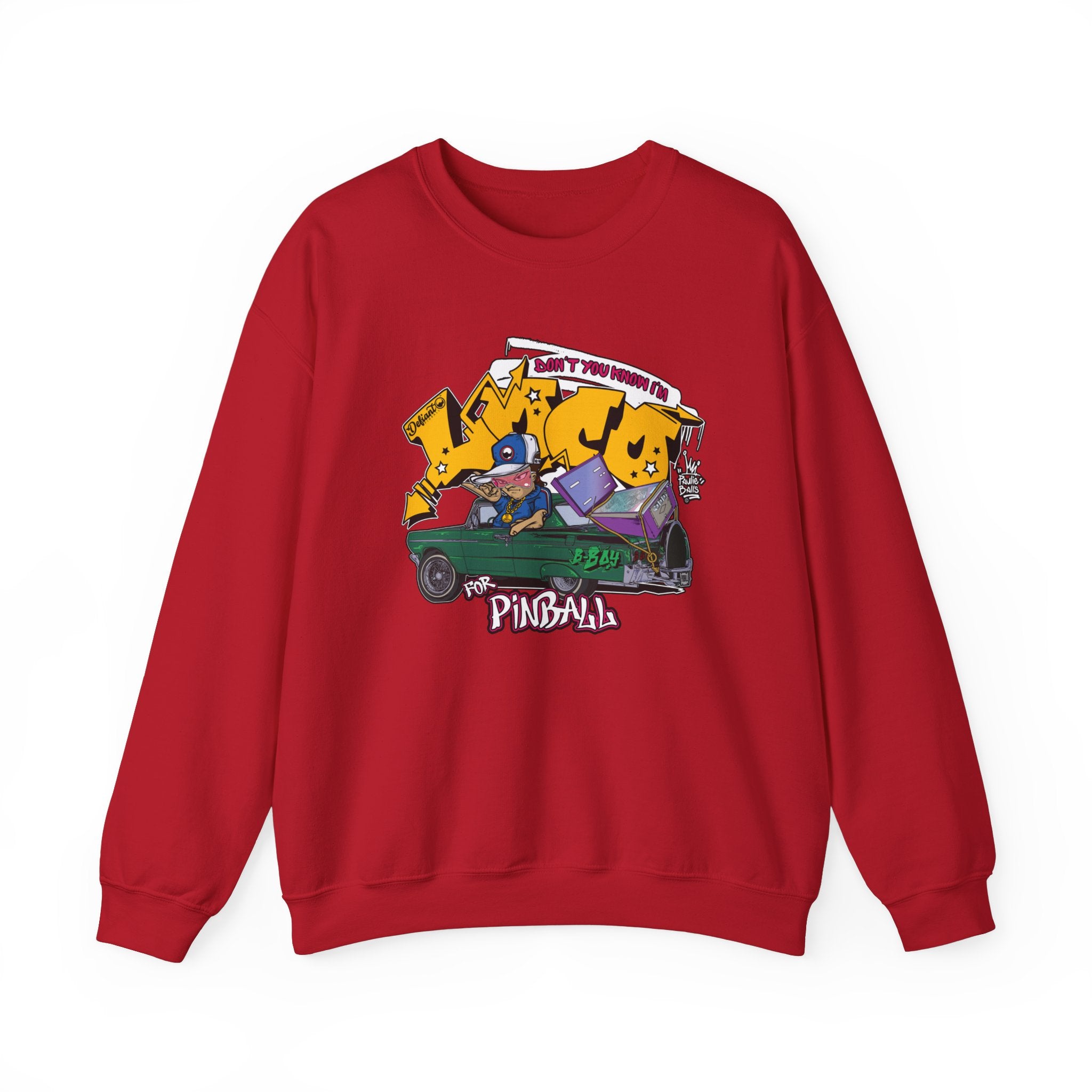 LOCO FOR PINBALL - Unisex Heavy Blend™ Crewneck Sweatshirt Jumper