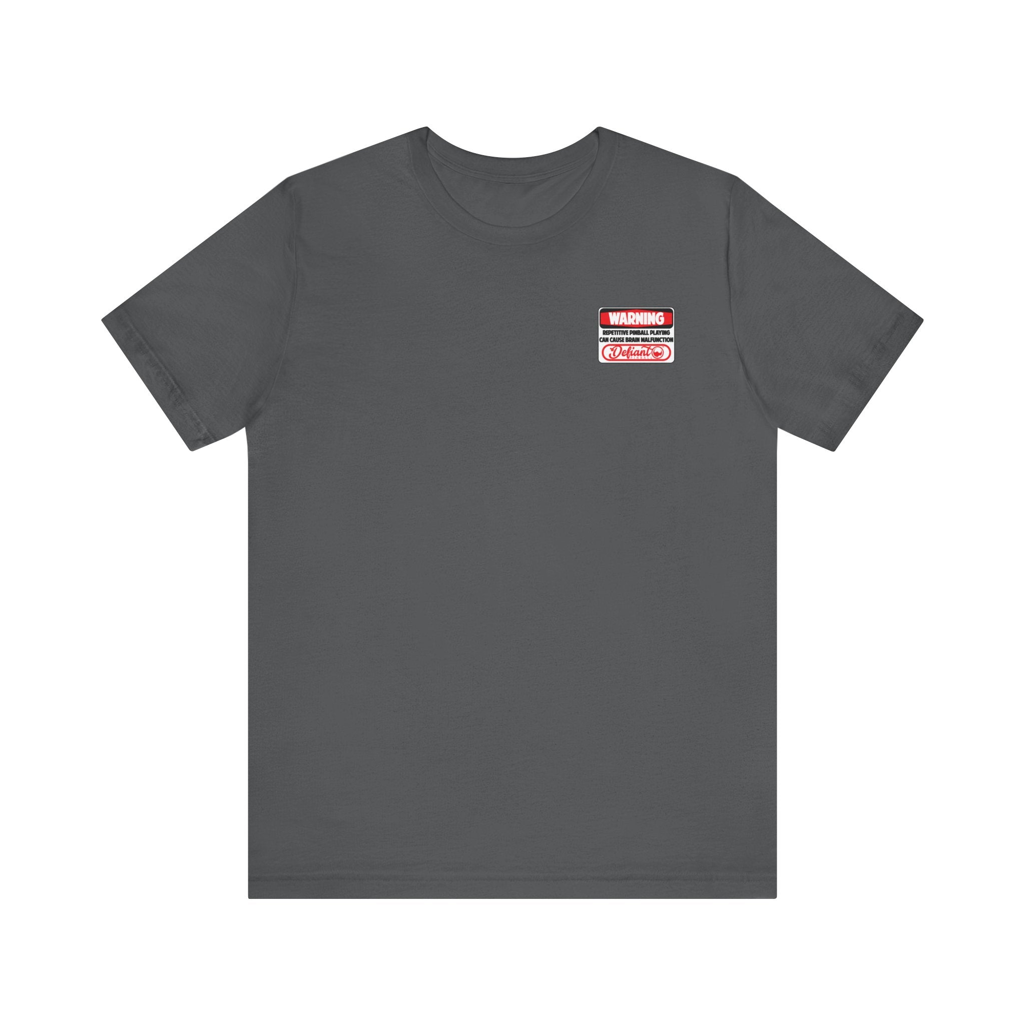 Brain MALFUNCTION - Front & Back Print Unisex Jersey Short Sleeve Tee