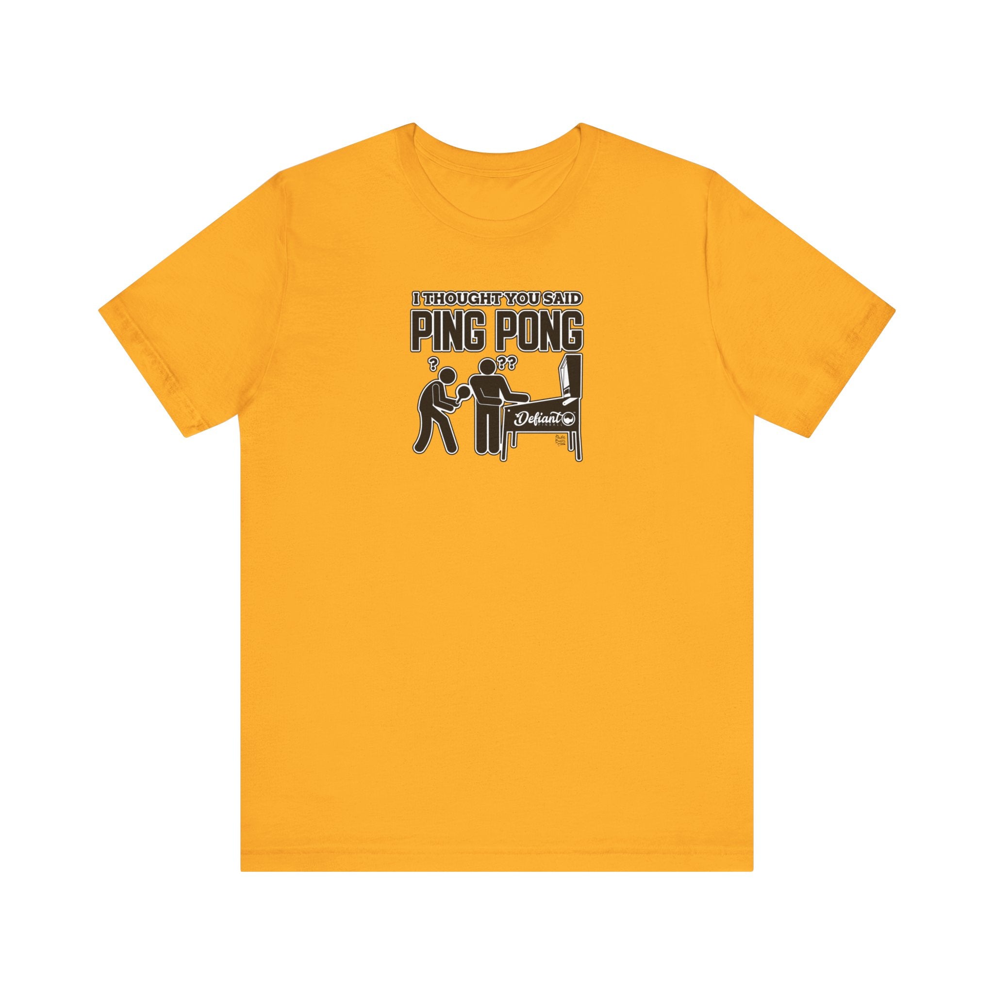 PING PONG ? - Unisex Jersey Short Sleeve Tee