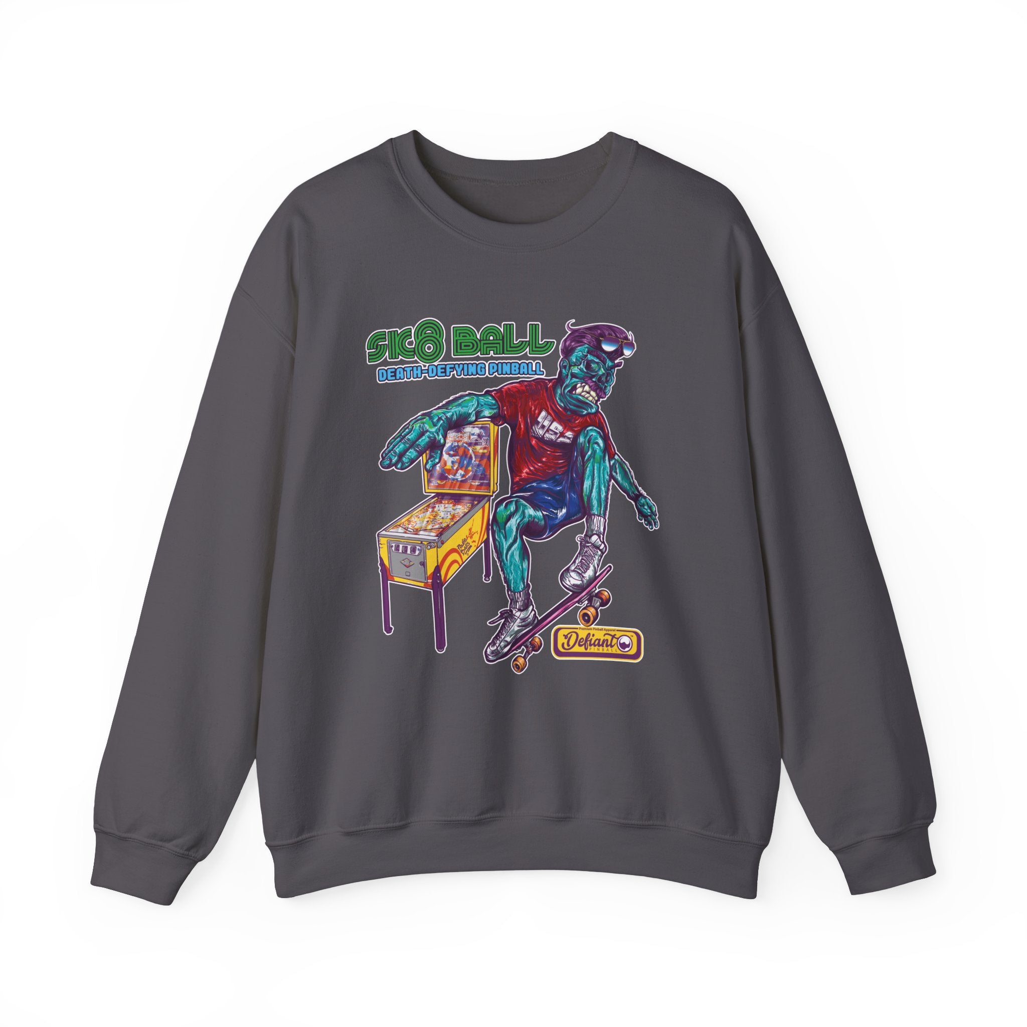 SK8 BALL - Unisex Heavy Blend™ Crewneck Sweatshirt Jumper
