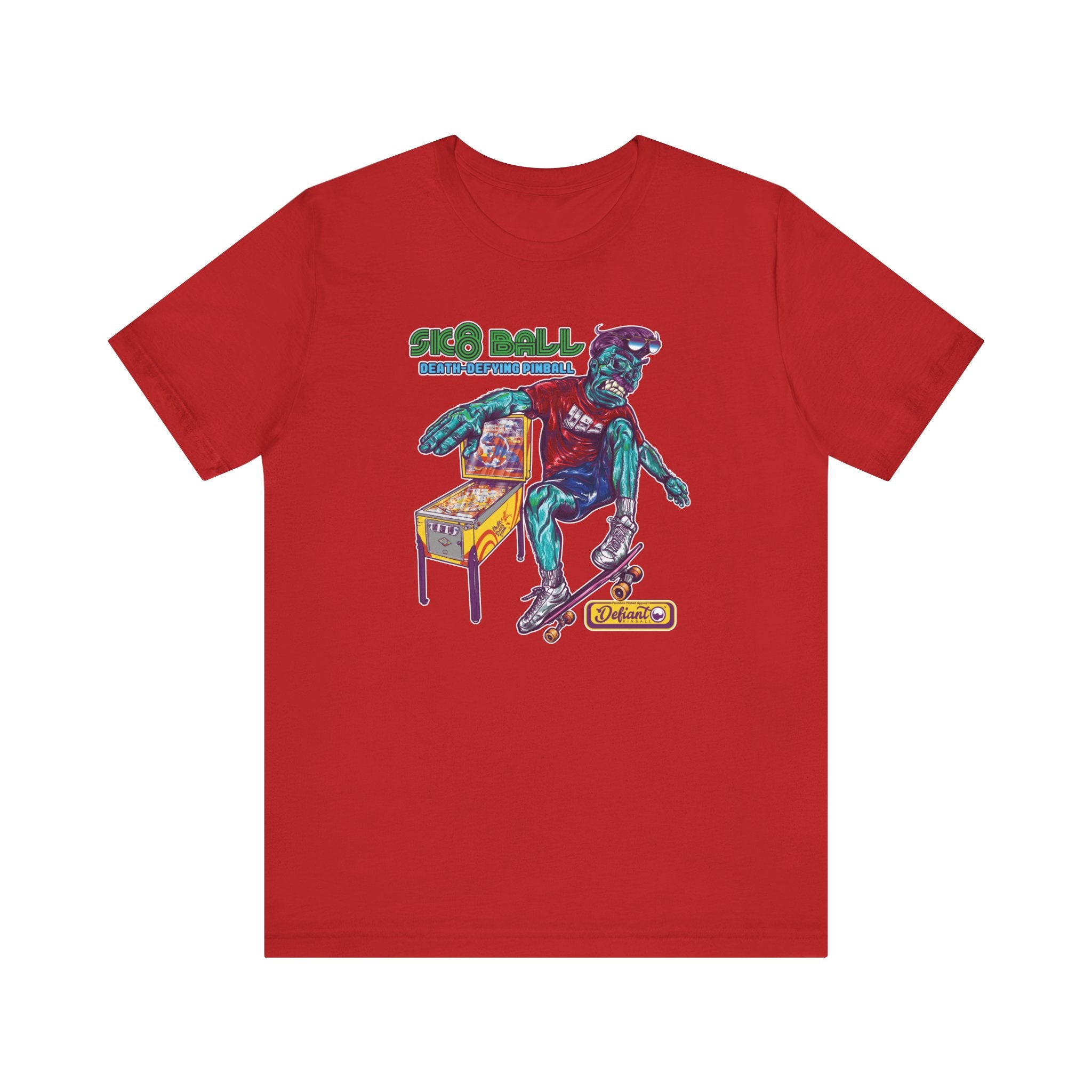 SK8 BALL - Unisex Jersey Short Sleeve Tee