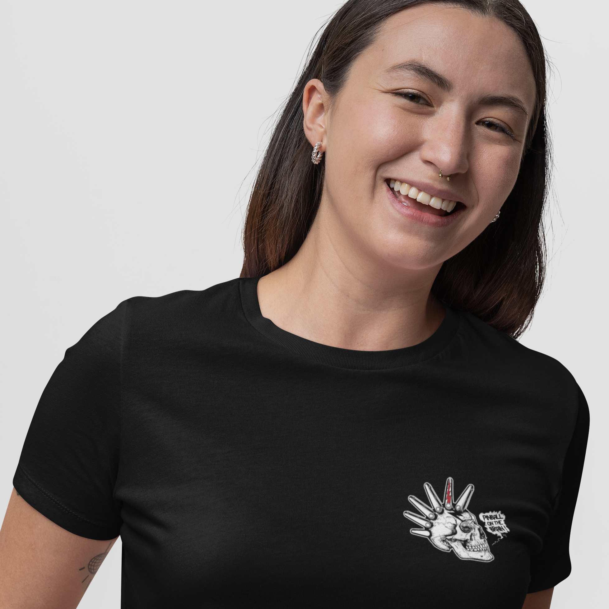 Flipper Head  - Front & Back Print Unisex Jersey Short Sleeve Tee