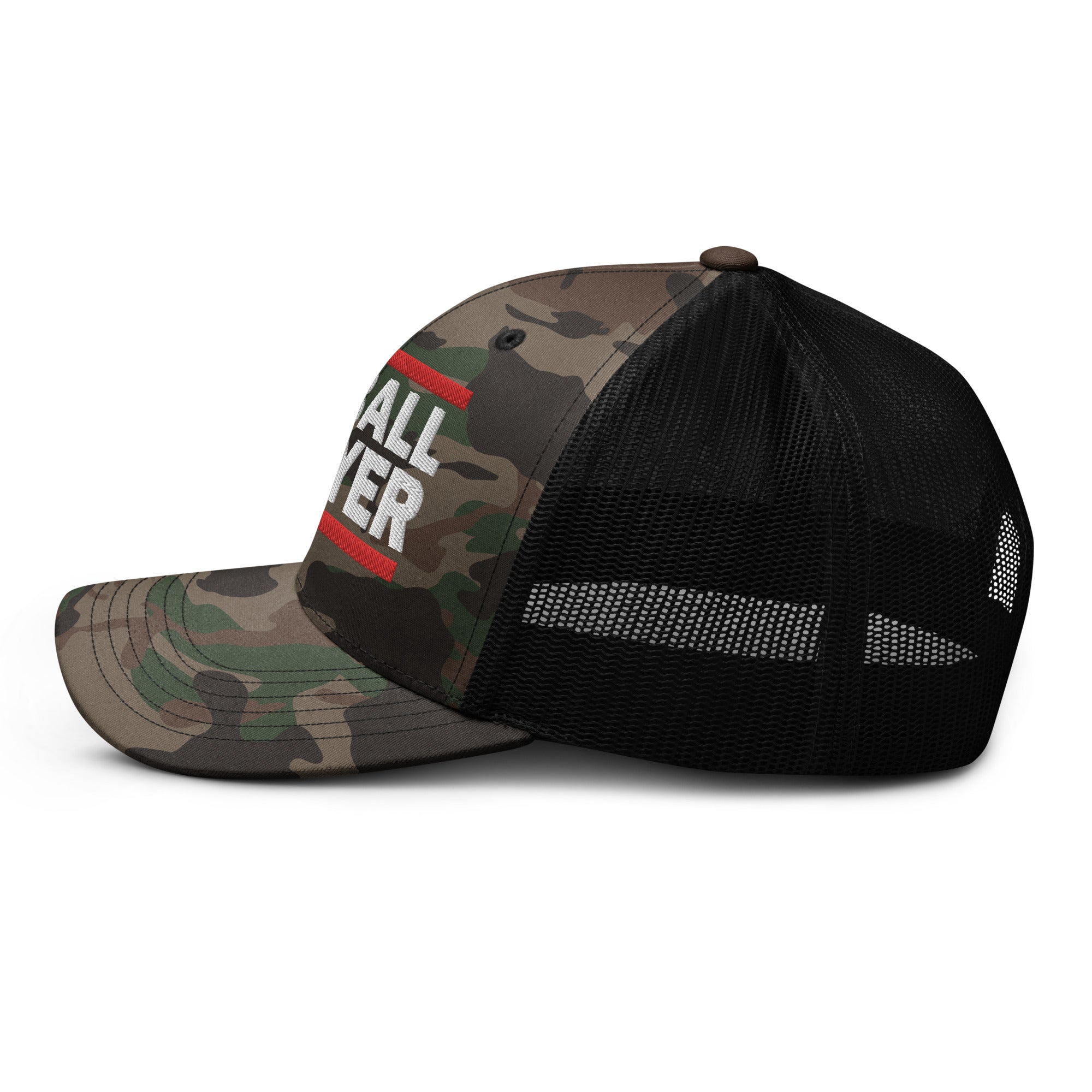 PINBALL PLAYER - Camouflage trucker hat