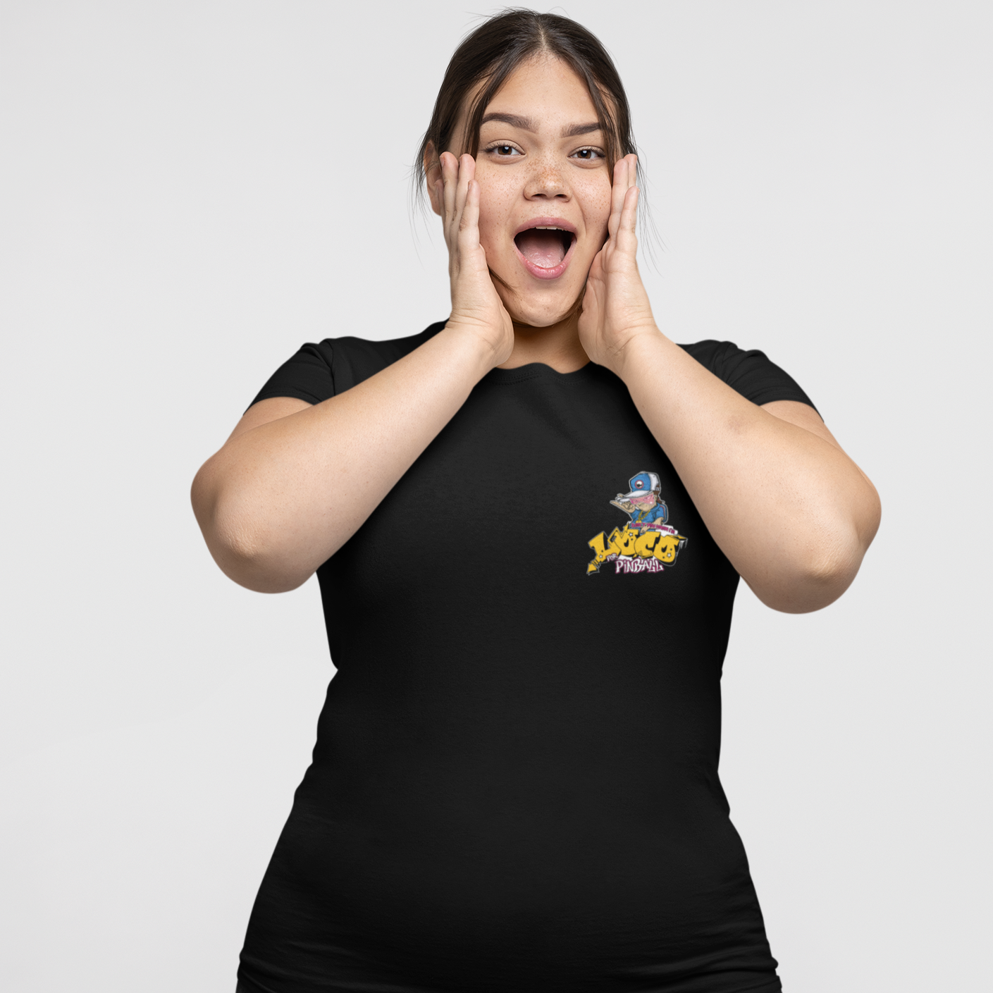 LOCO FOR PINBALL - Front & Back Print Unisex Jersey Short Sleeve Tee