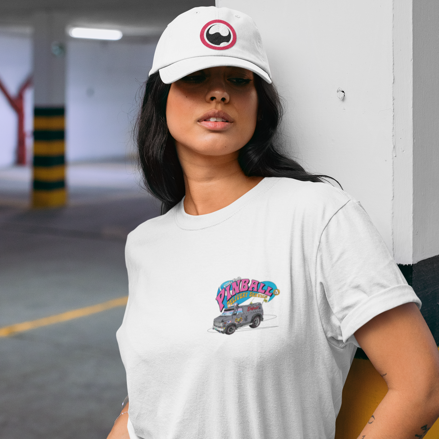 Pinball Delivery No Guarantee - Front & Back Print  Unisex Jersey Short Sleeve Tee