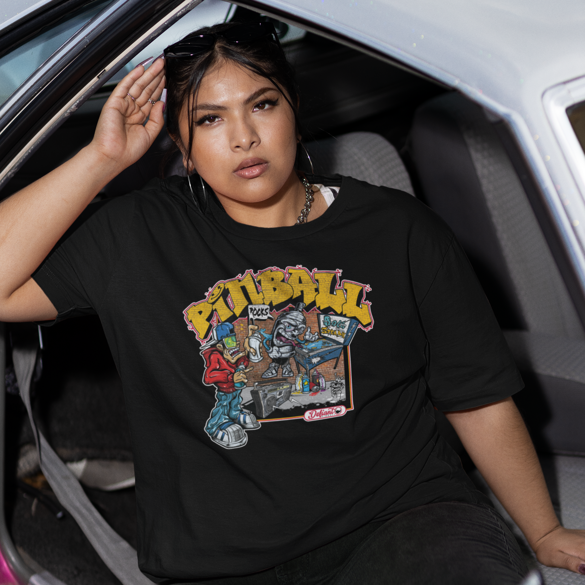 ROCK STEADY PINBALL - Unisex Jersey Short Sleeve Tee